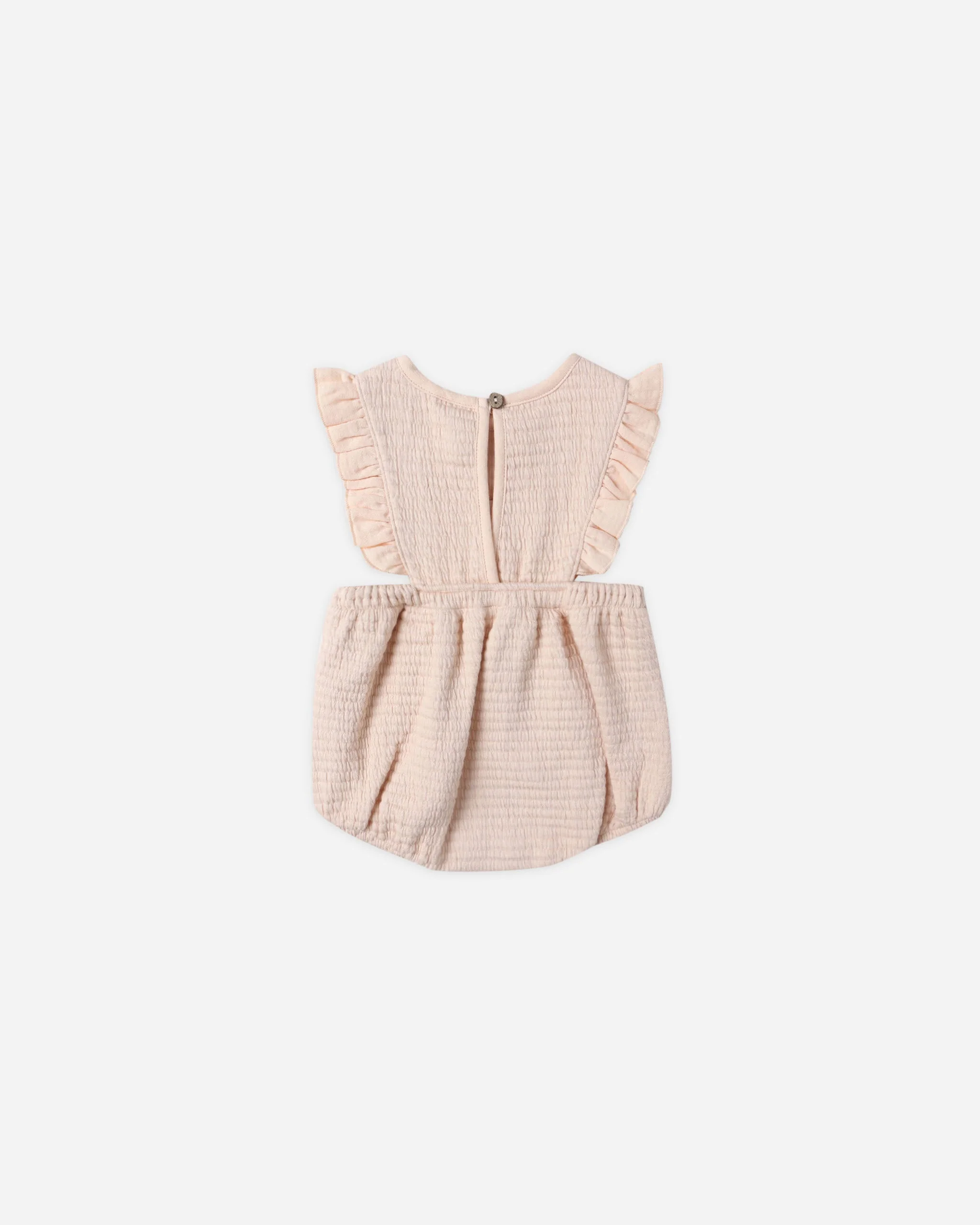 Ruffle Bubble Romper || Antique - Image 2