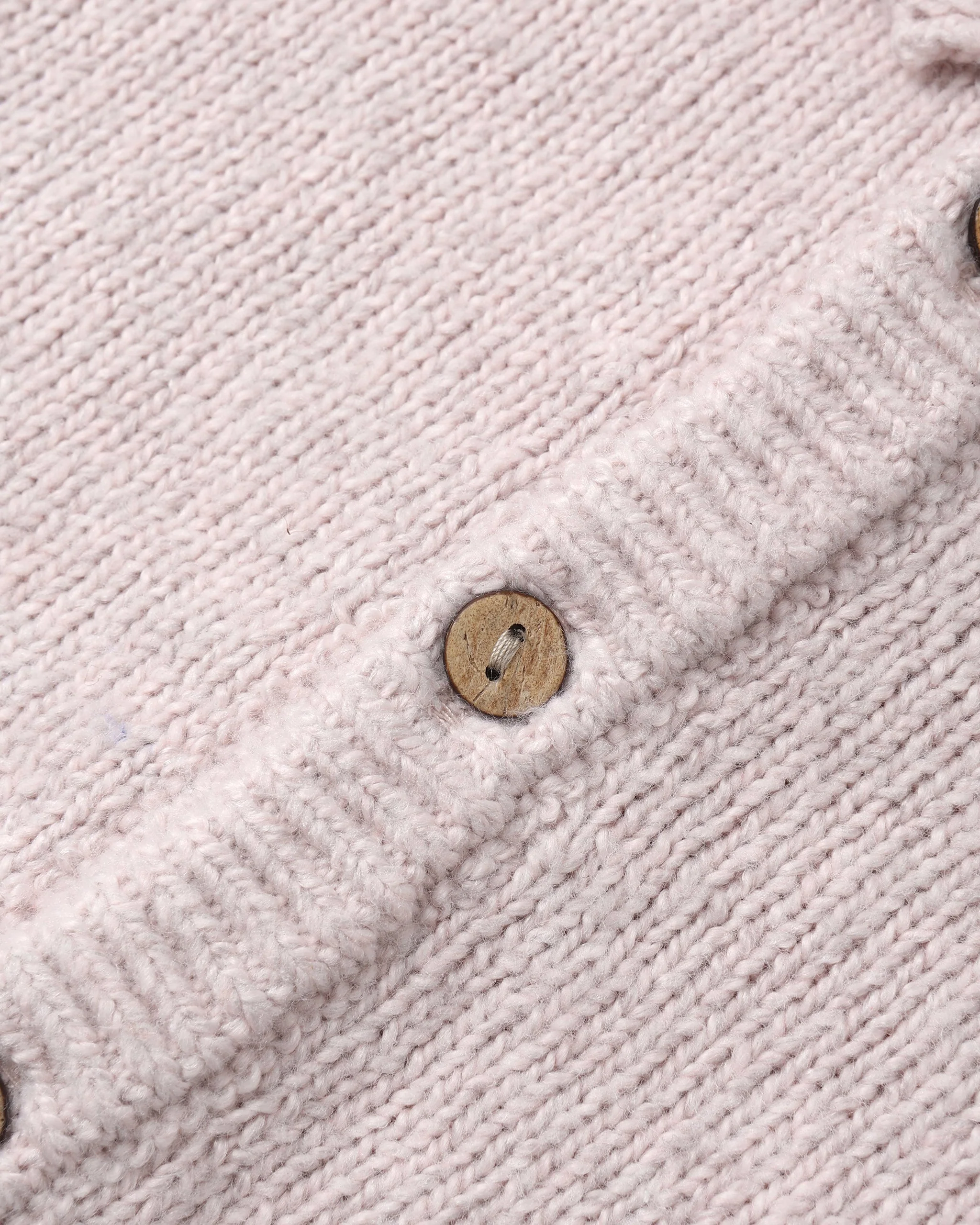 Ruffle Collar Cardigan || Lilac - Image 3