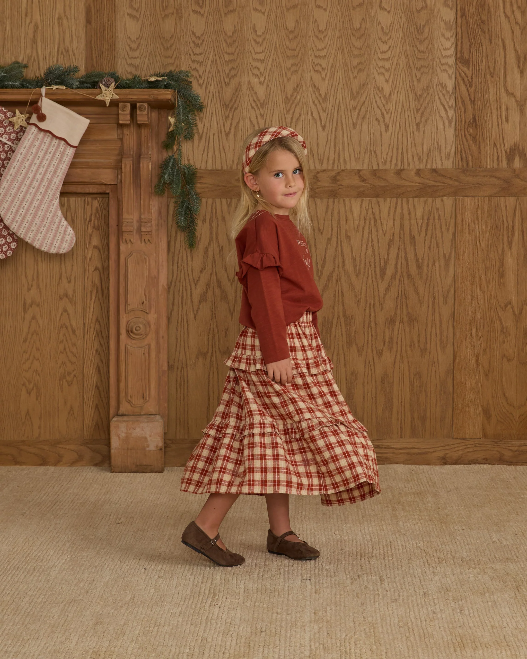 Ruffle Long Sleeve Tee || Merry + Bright - Image 2