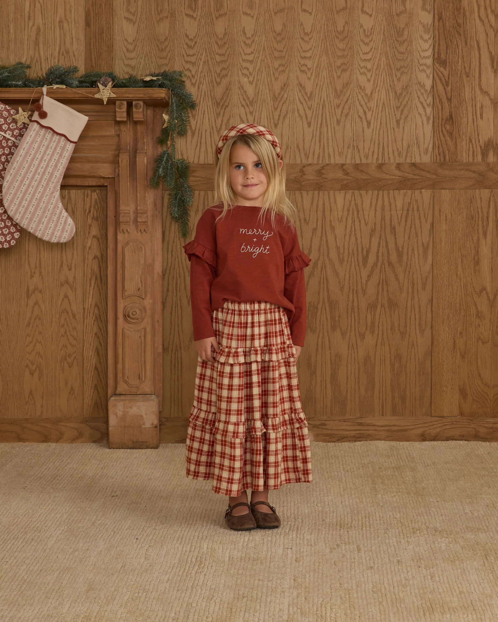 Ruffle Long Sleeve Tee || Merry + Bright - Image 5