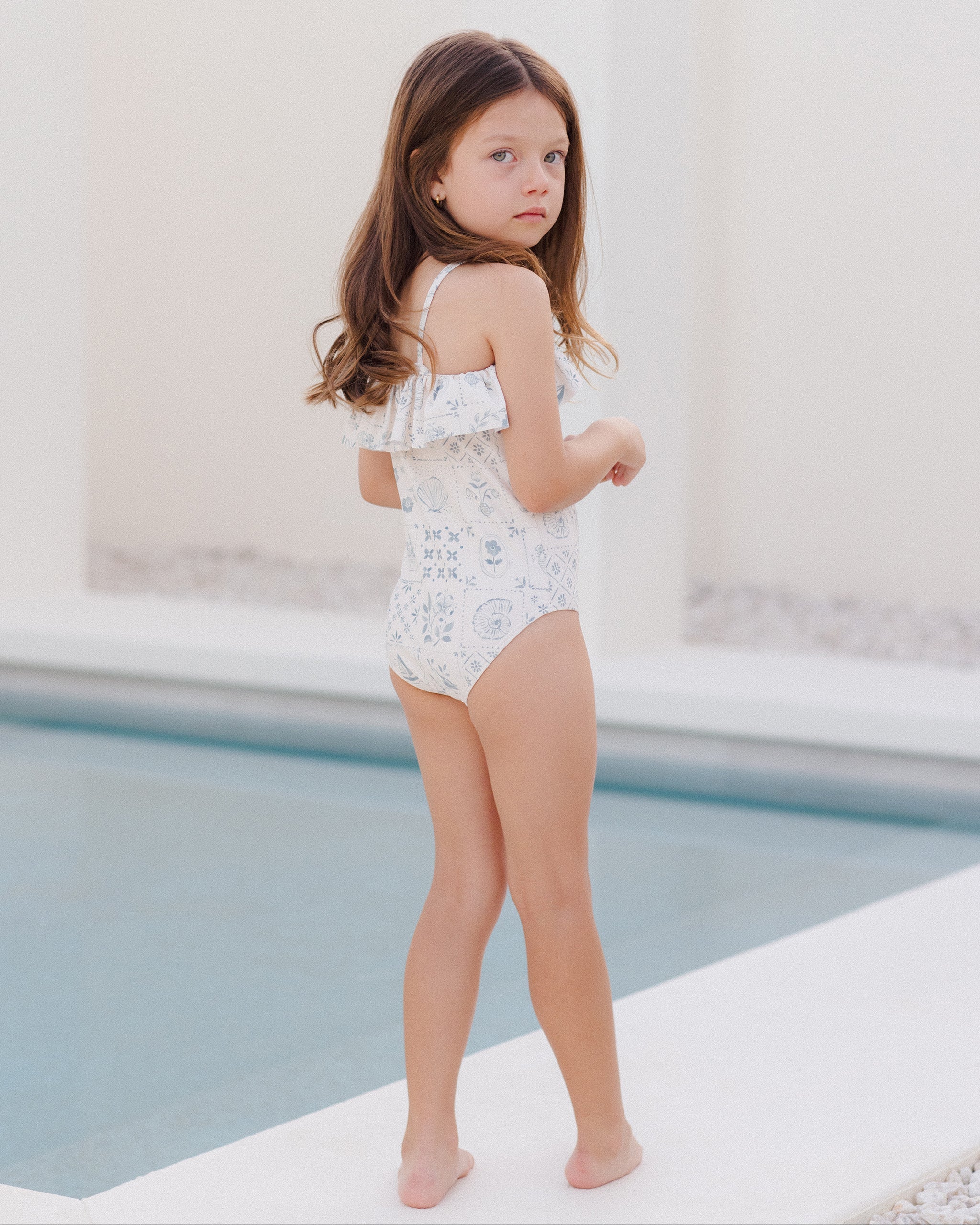 Ruffle One-Piece || Tile - Image 3