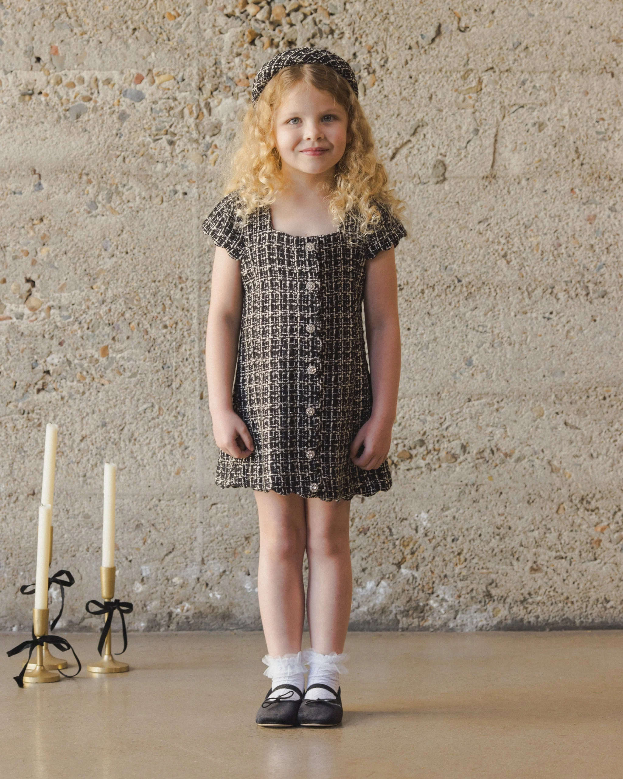 Ruffle Socks | Ruby, Silver Shimmer - Image 4