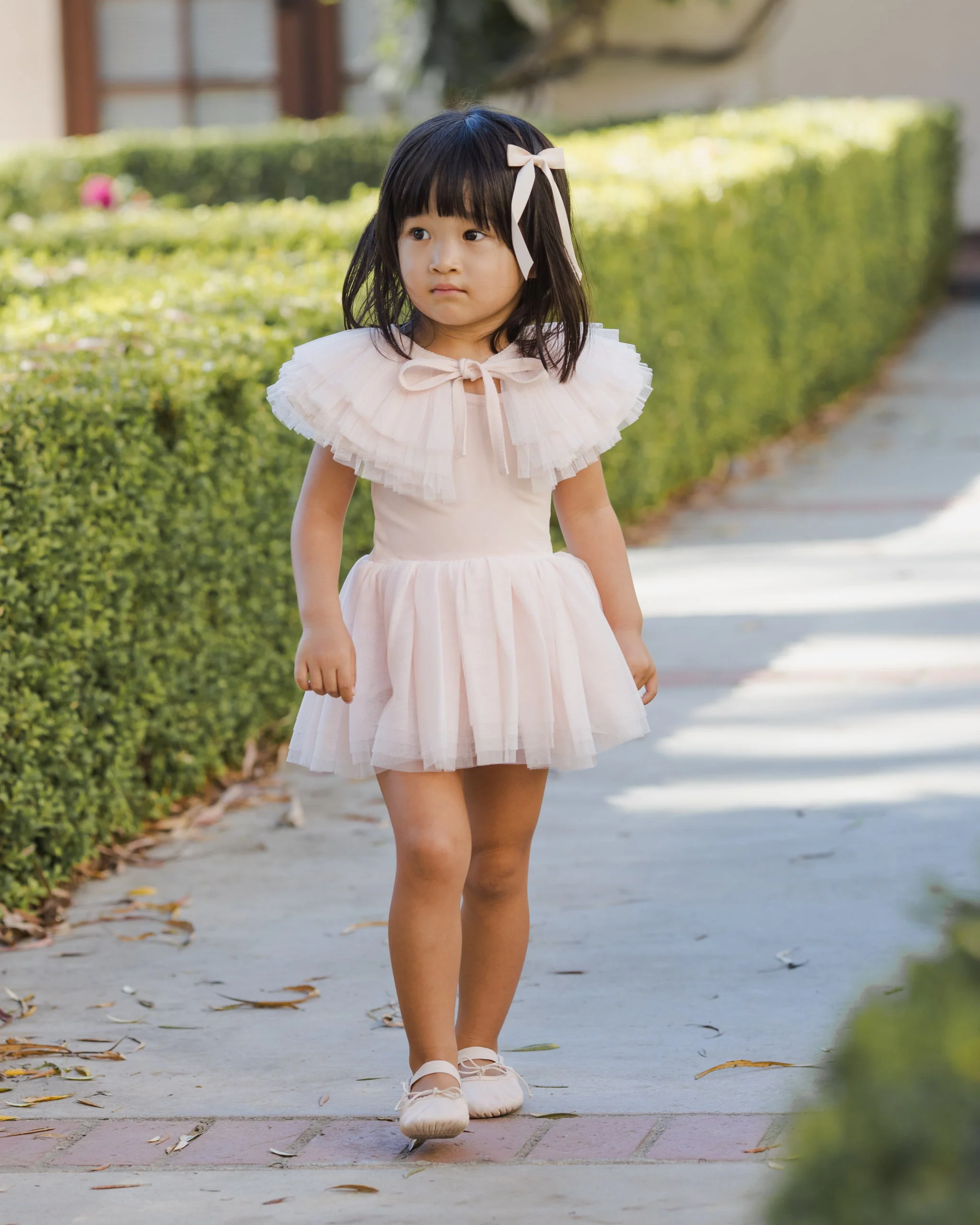 Ruffle Tulle Collar Blush - Image 5