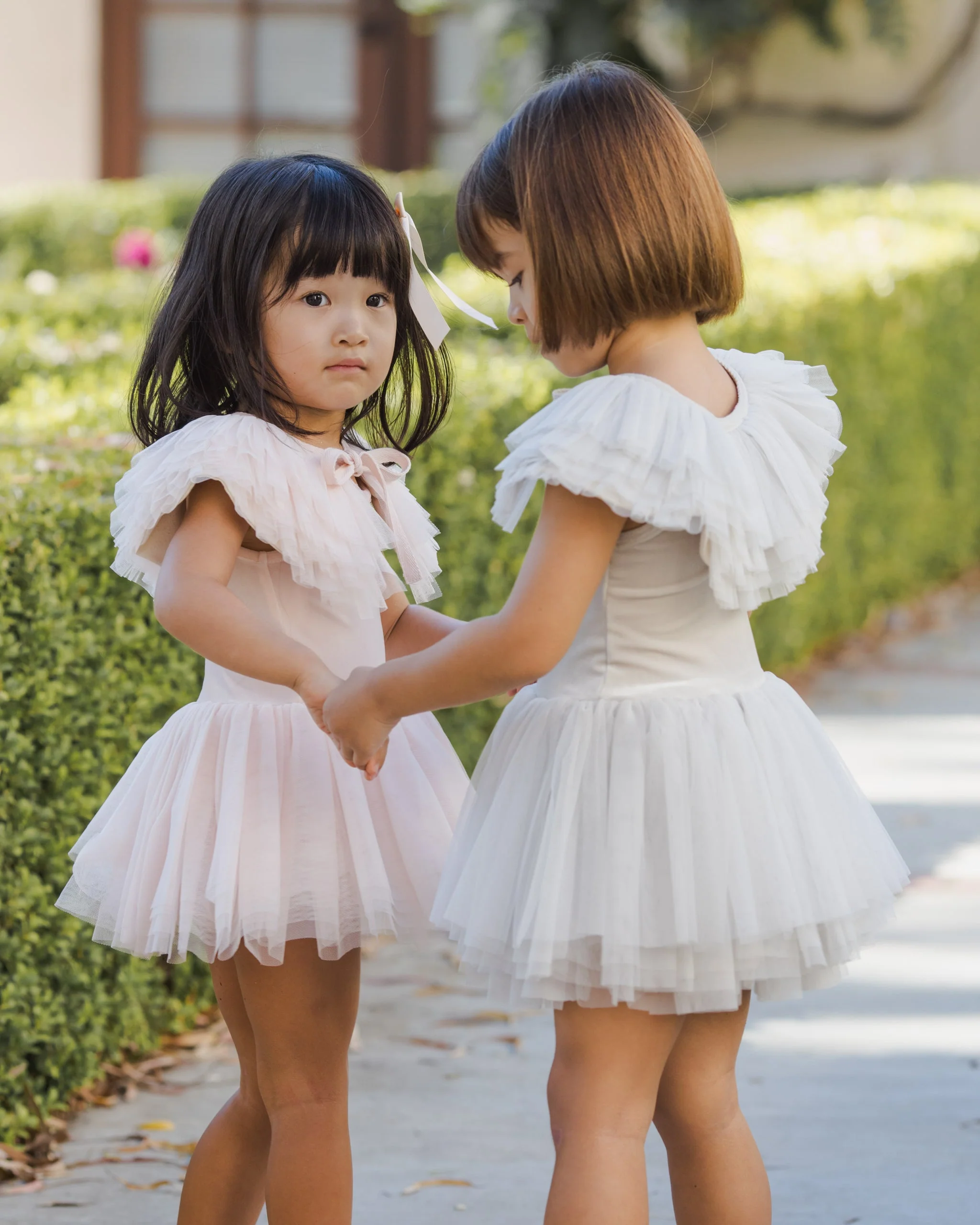 Ruffle Tulle Collar Blush - Image 7