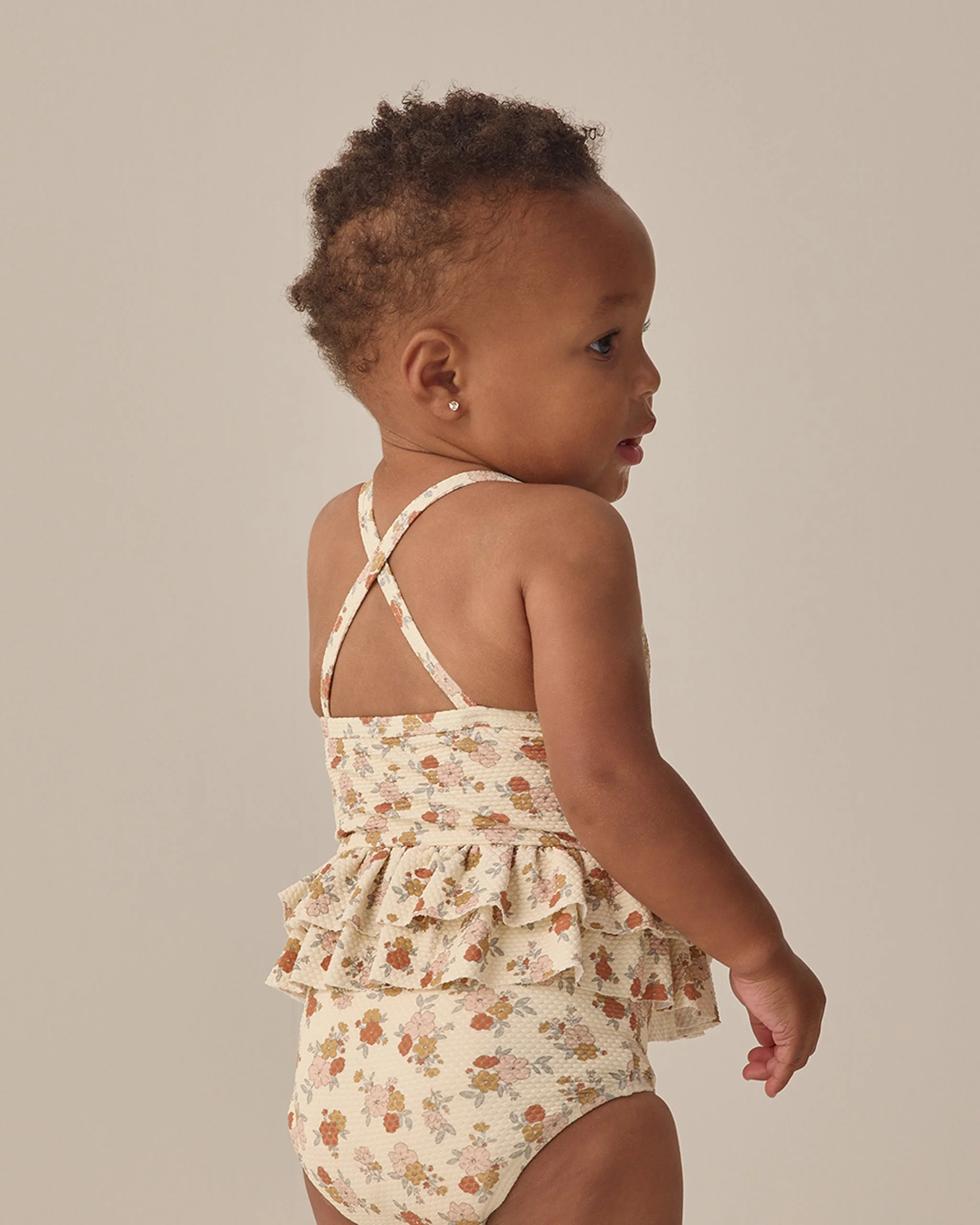 Ruffled One-Piece Swimsuit Bloom - Image 3