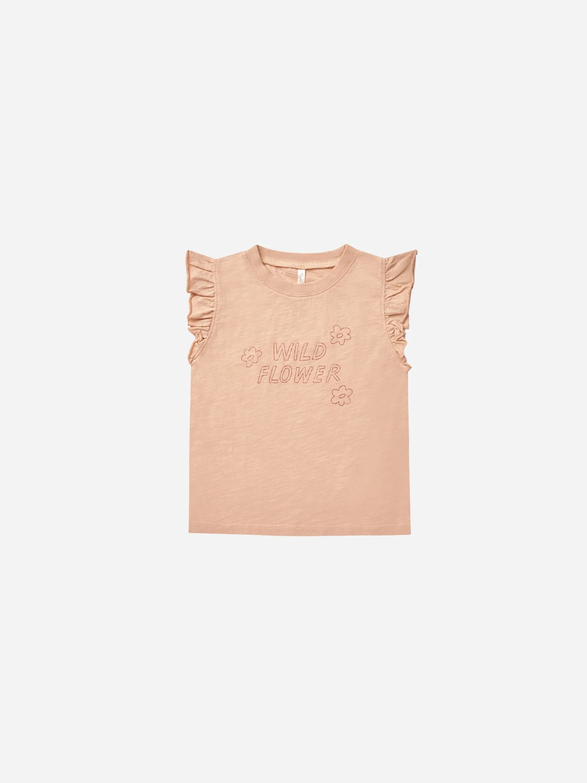 Ruffled Tank || Wild Flower
