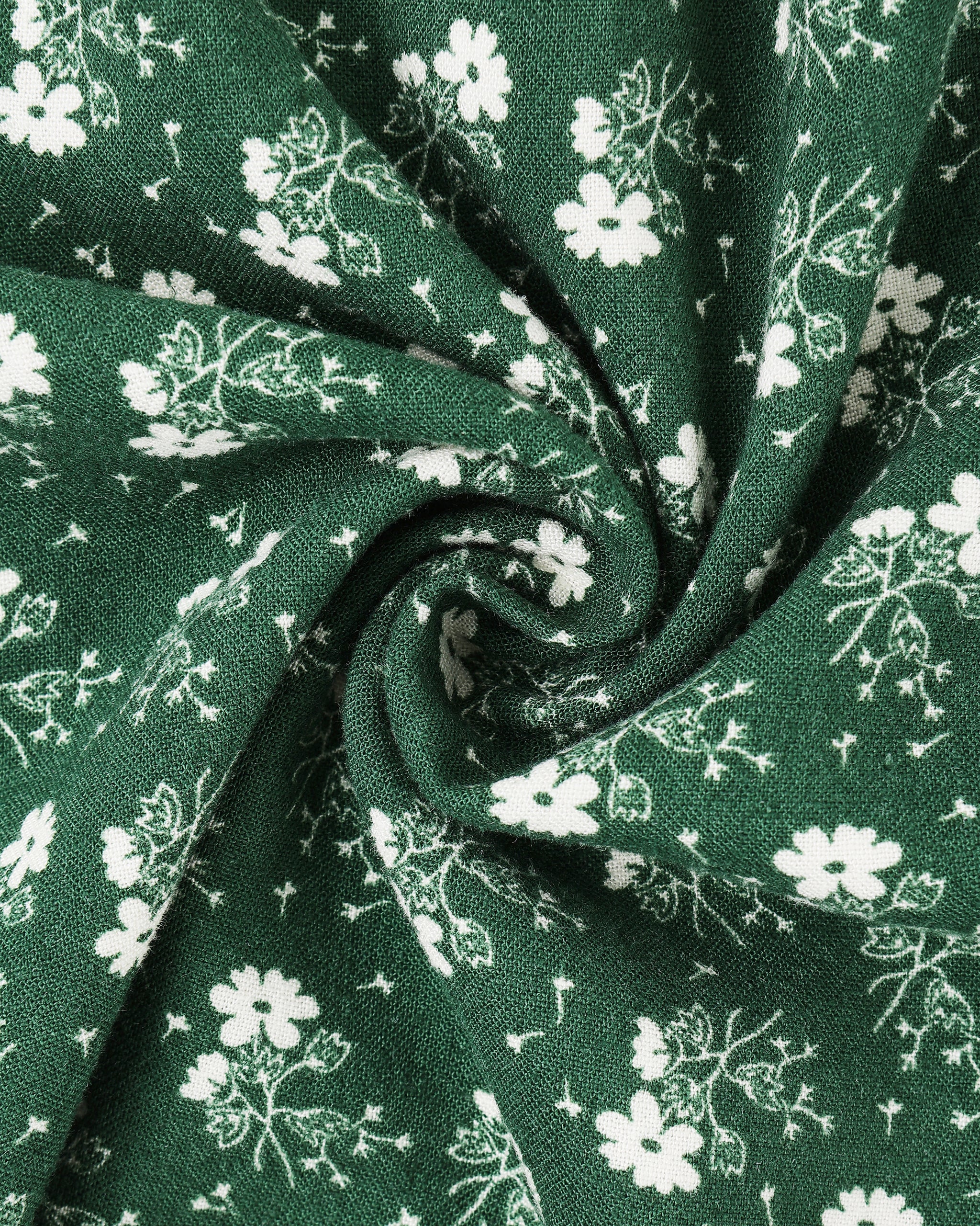 Sabrina Mini Dress || Green Ditsy - Image 6