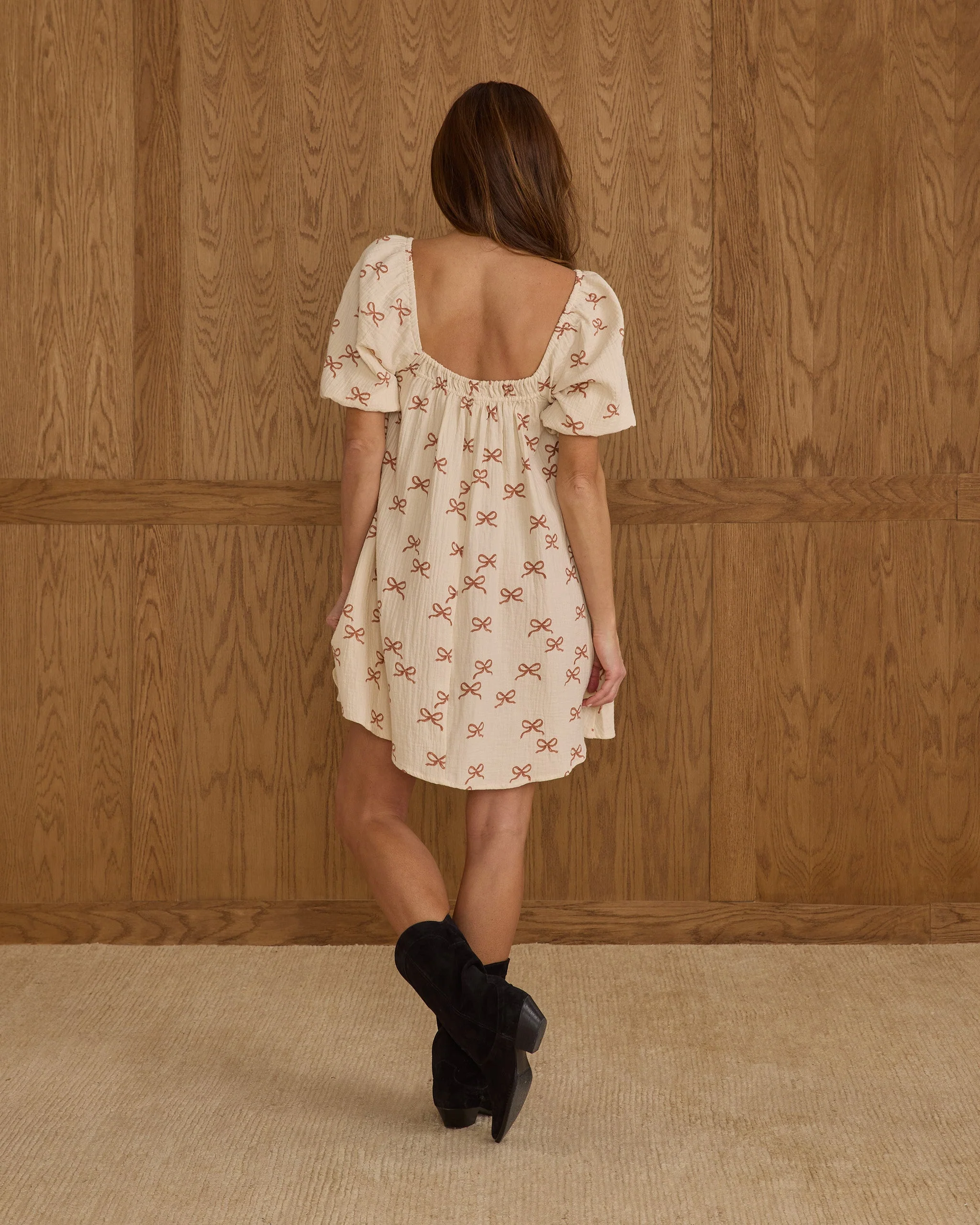 Sabrina Mini Dress | Ruby Bows - Image 2