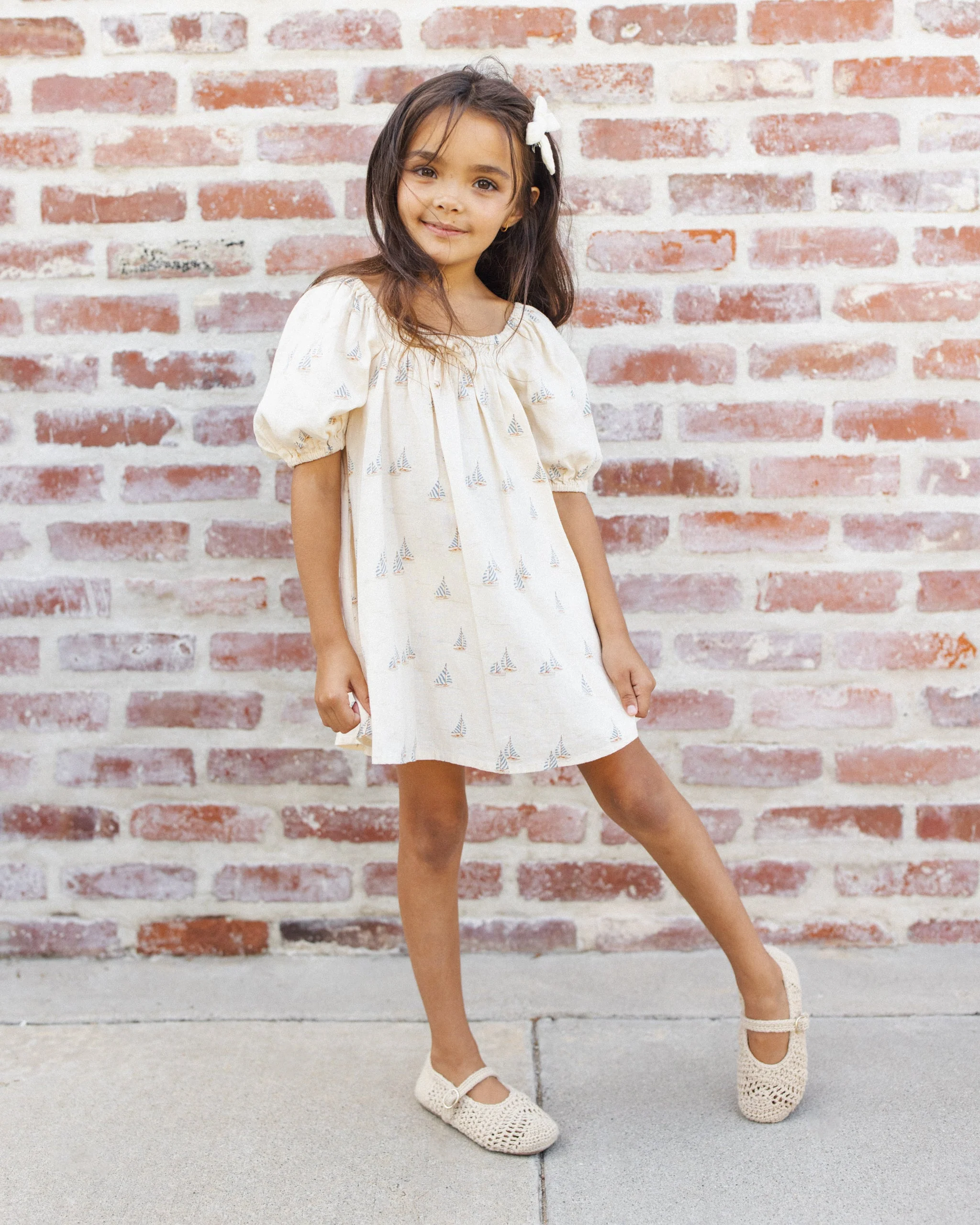 Sabrina Mini Dress Sail - Image 2