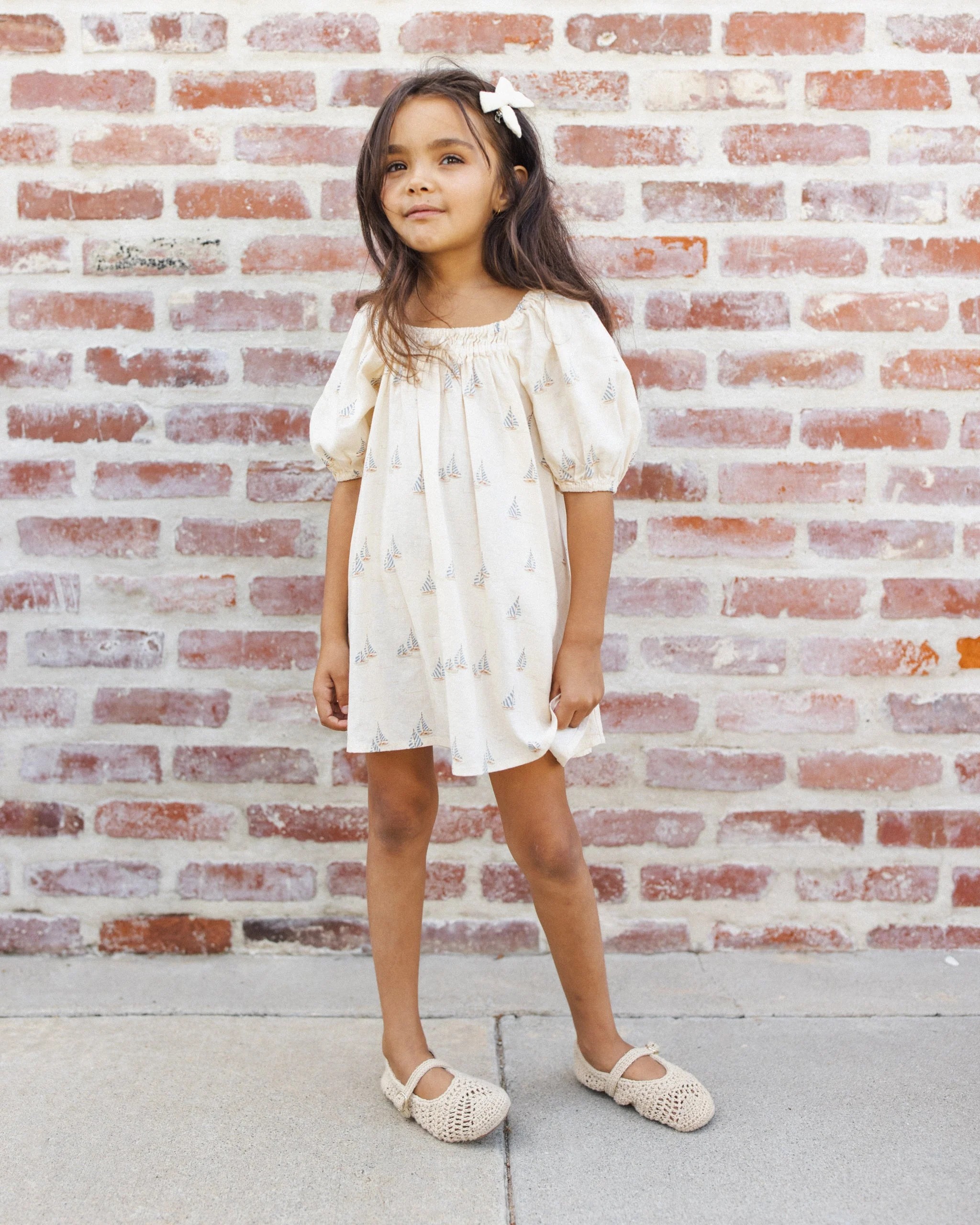 Sabrina Mini Dress Sail - Image 3