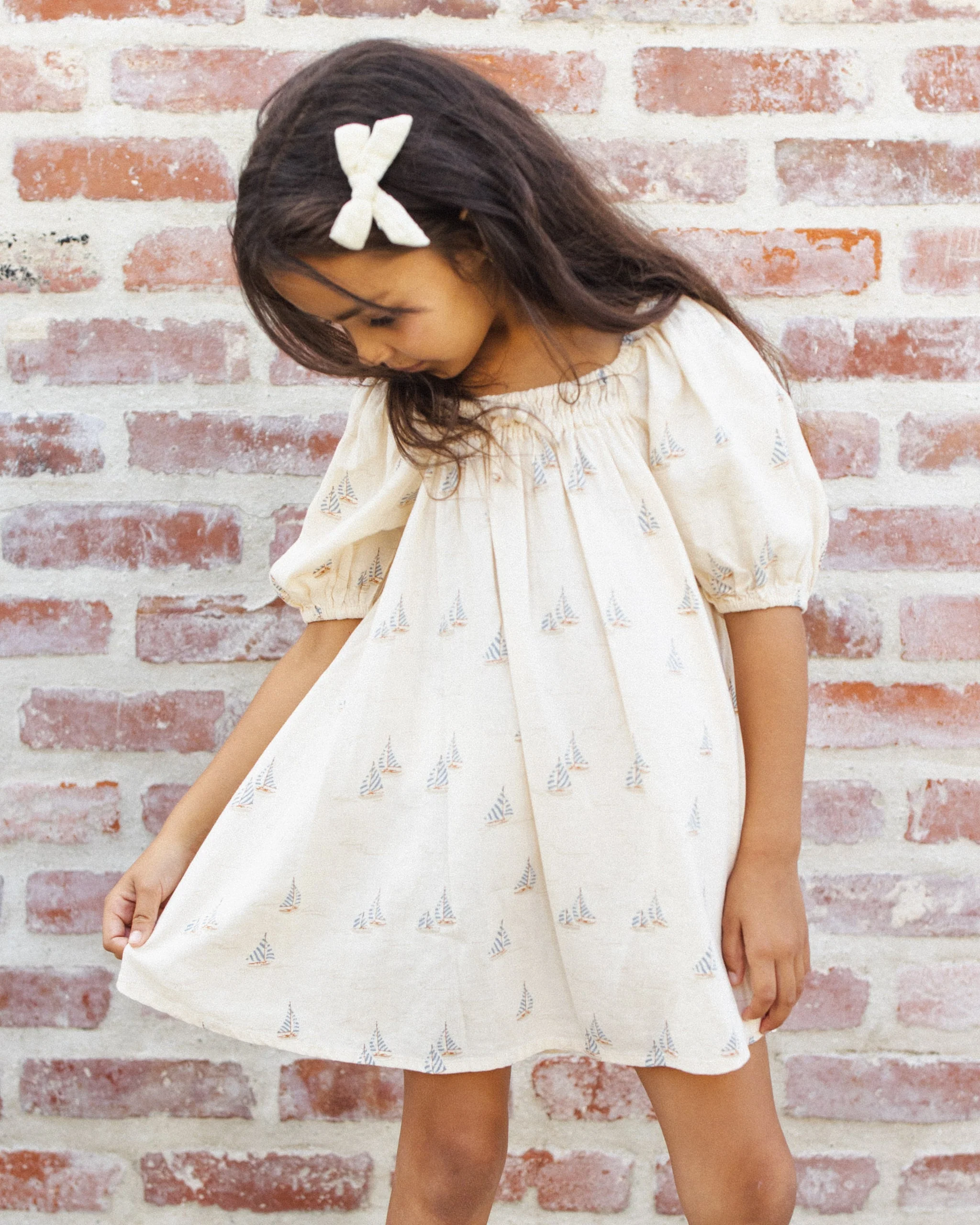 Sabrina Mini Dress Sail - Image 4