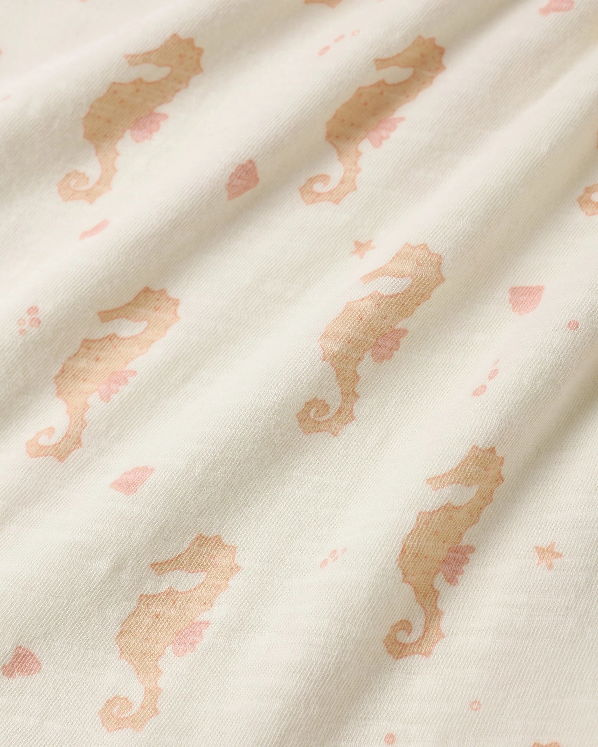 Sage Jersey Dress Seahorses - Image 4