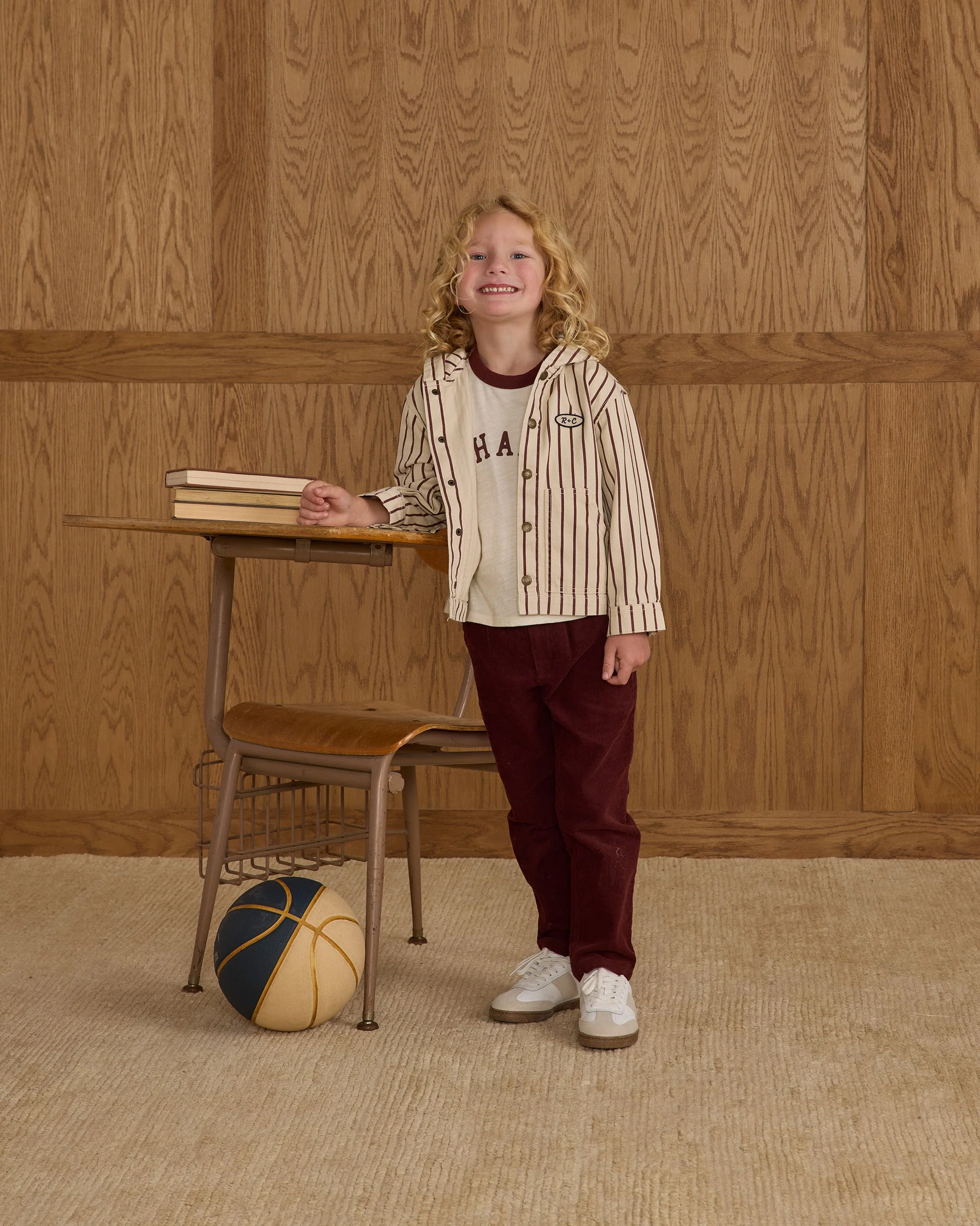 Sammy Jacket || Cedar Pinstripe - Image 3