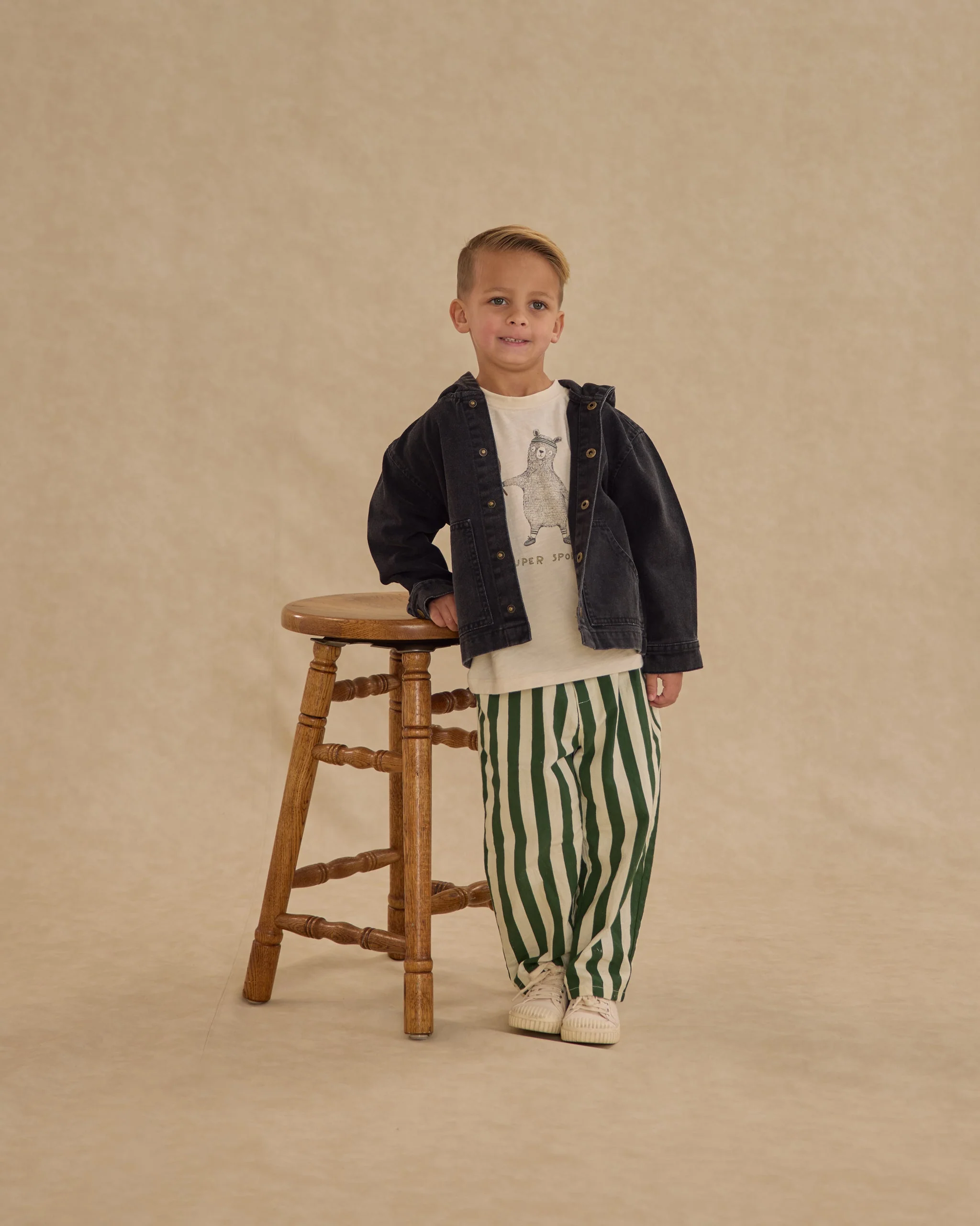Sammy Jacket || Washed Black - Image 3