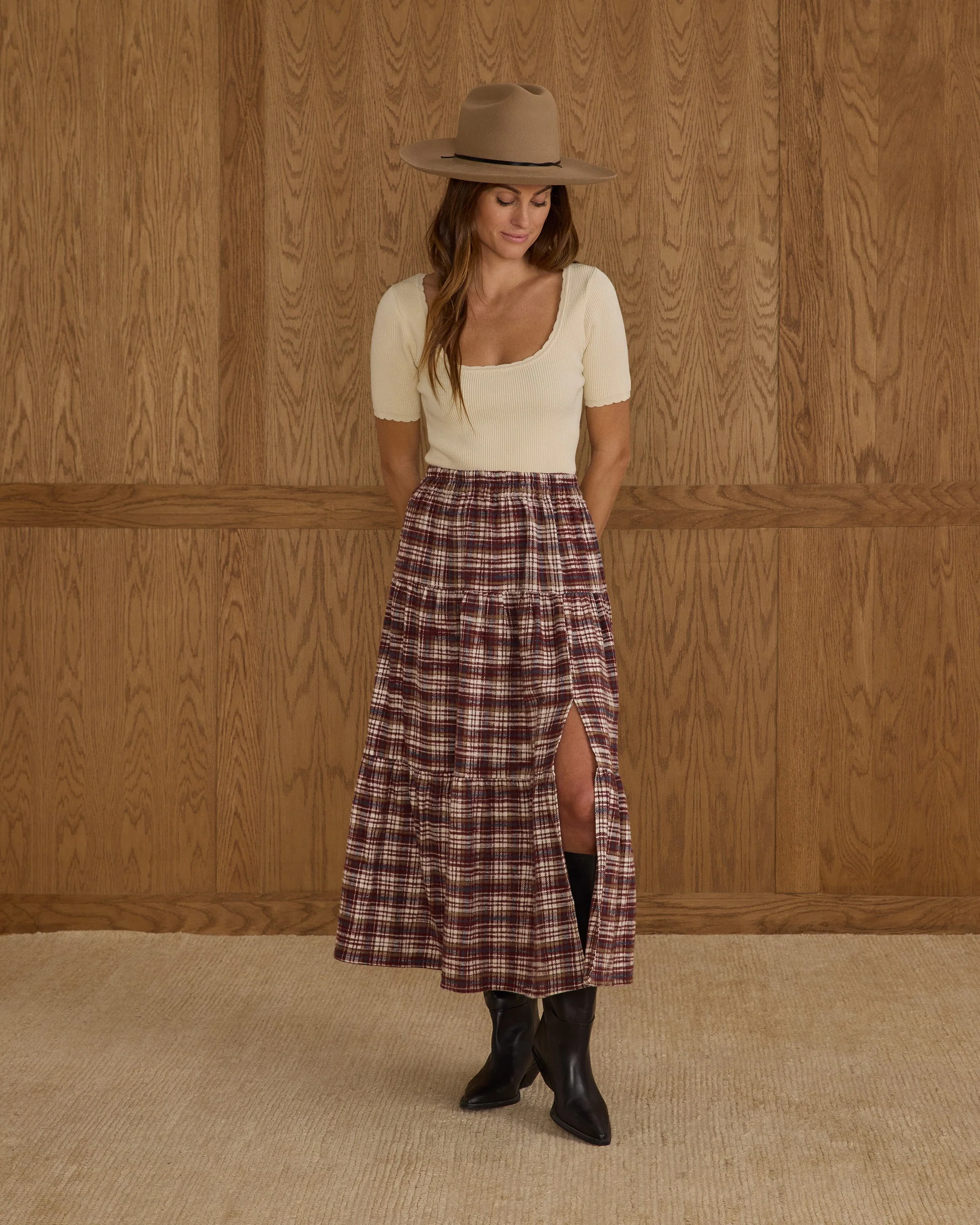 Scallop Tee | Natural - Image 3