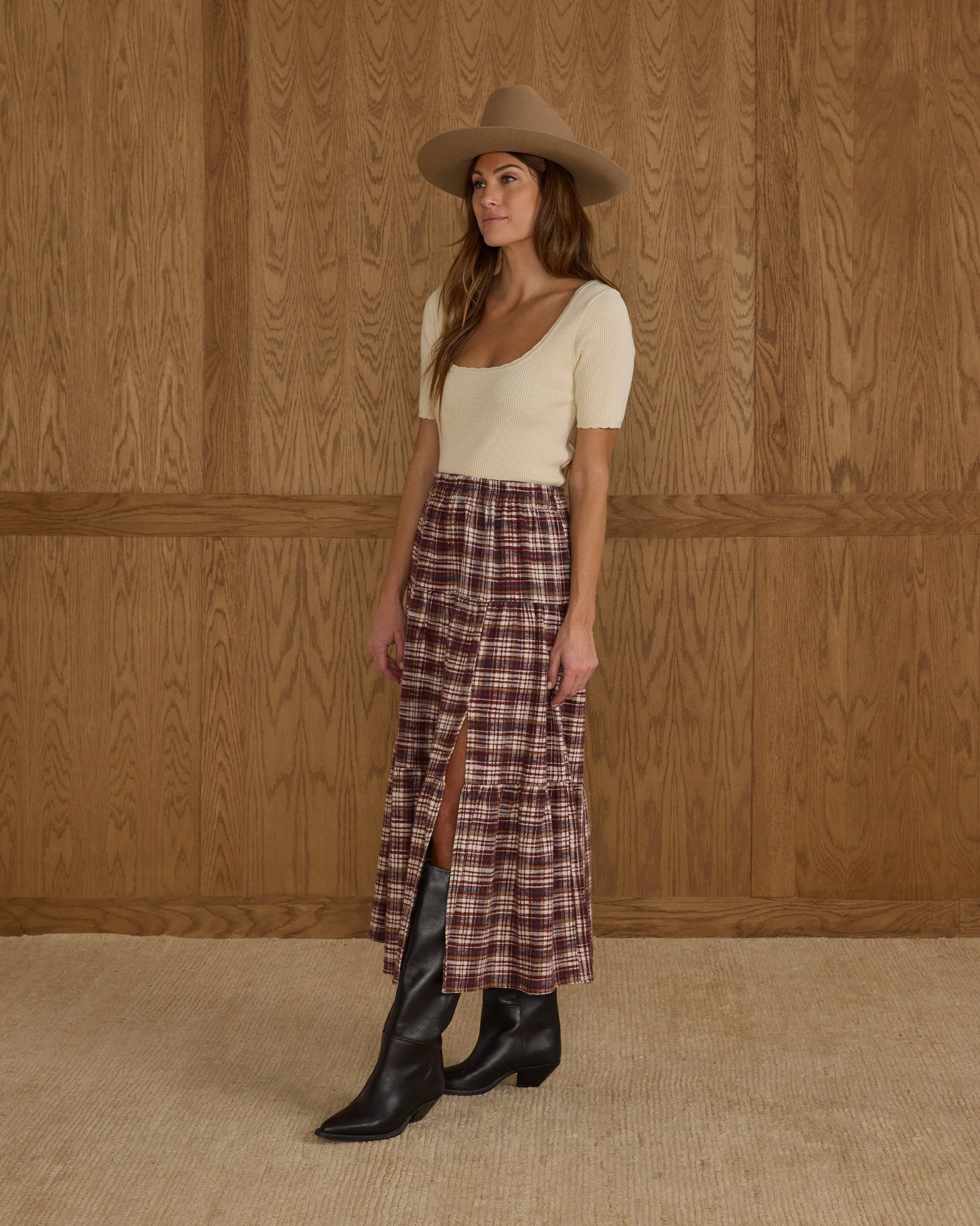 Scallop Tee | Natural - Image 4