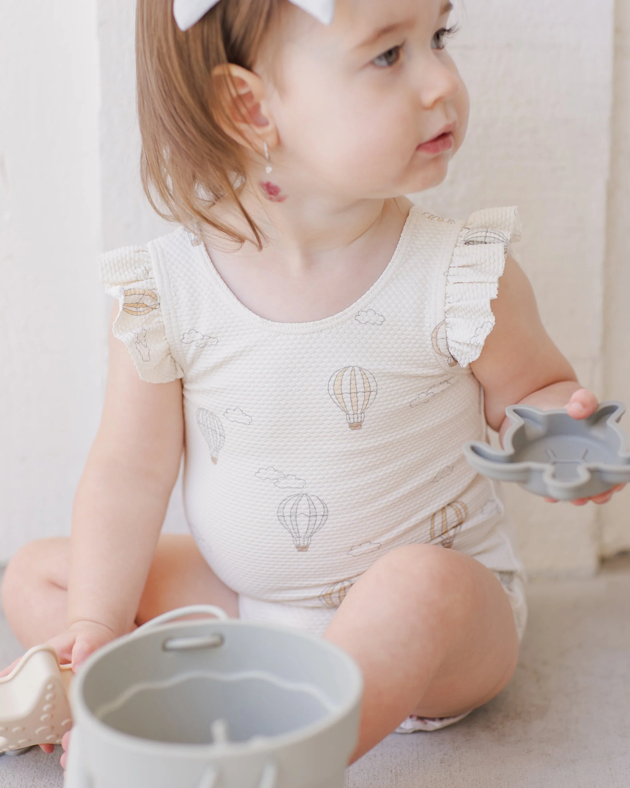 -Scoop Back One-Piece || Hot Air Balloons- - Image 3