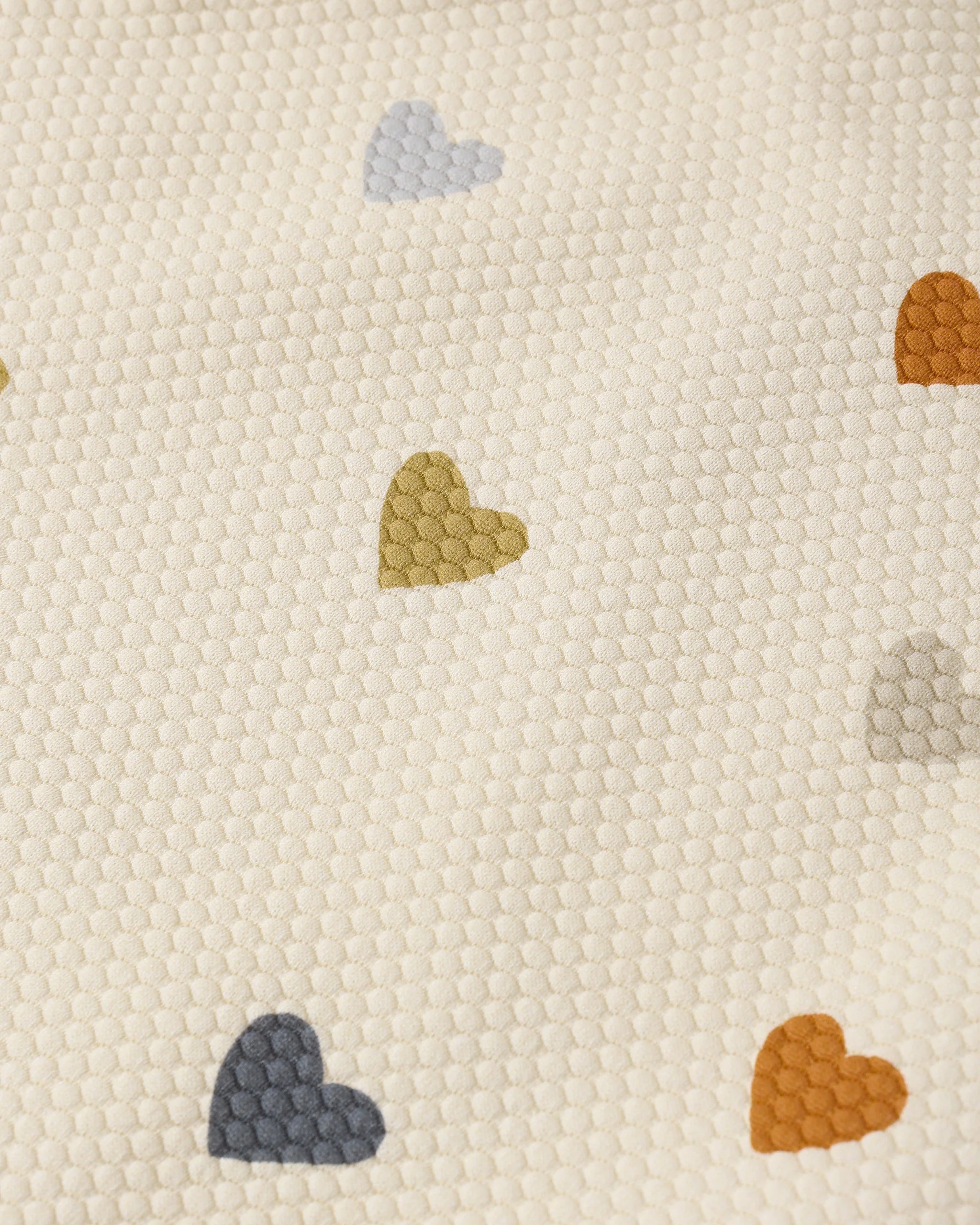 Scoop Back One-Piece Swimsuit Confetti Hearts - Image 4