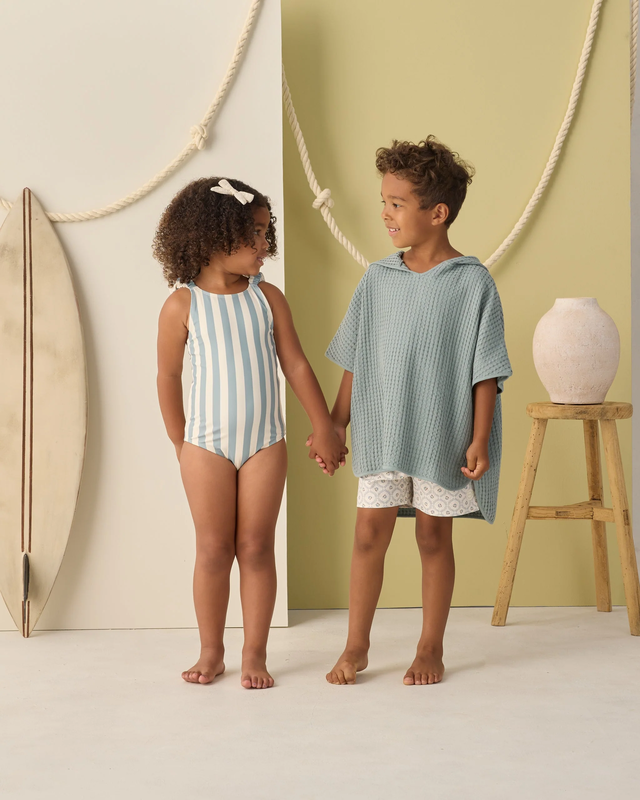 Scrunch One-Piece Green Stripe - Image 5
