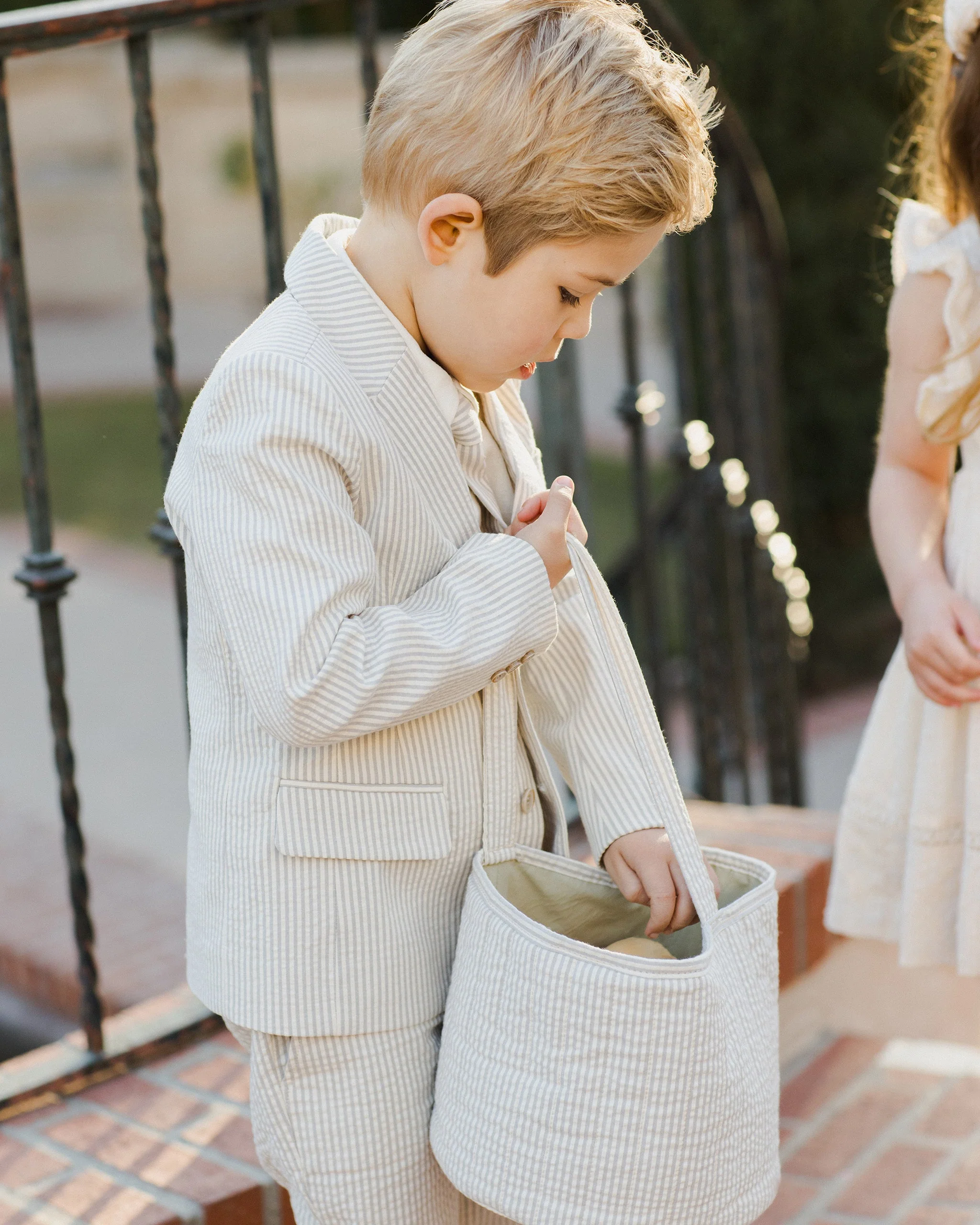 Sebastian Blazer | Sage Stripe - Image 3