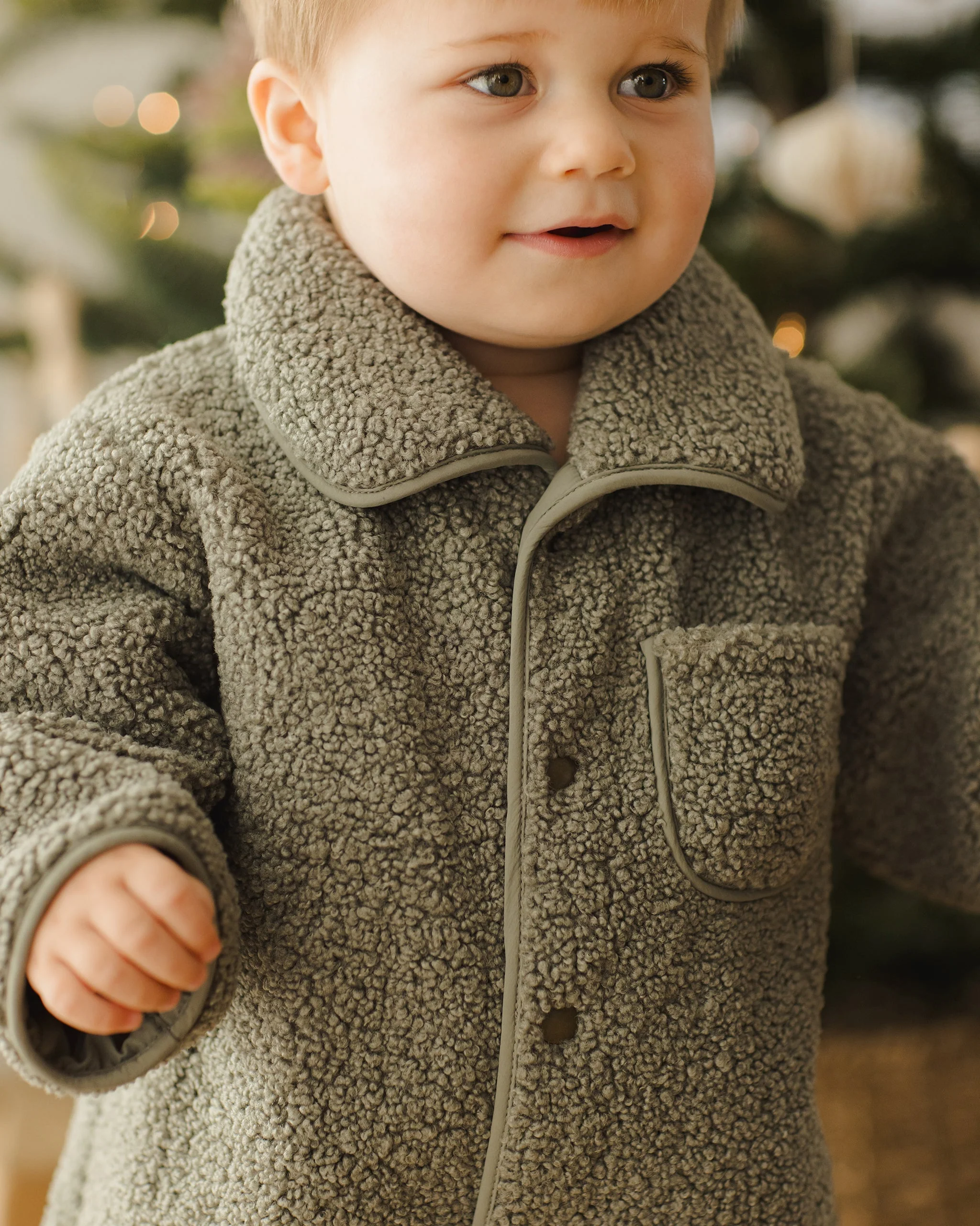 Shearling Jumpsuit || Forest - Image 4