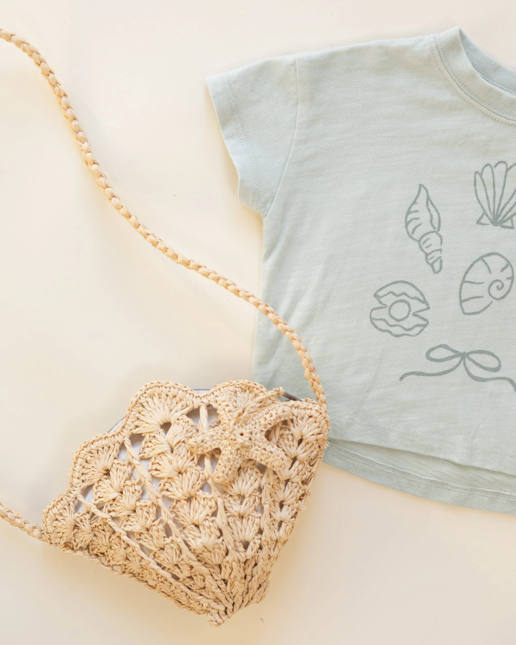 Shell Purse Straw - Image 6