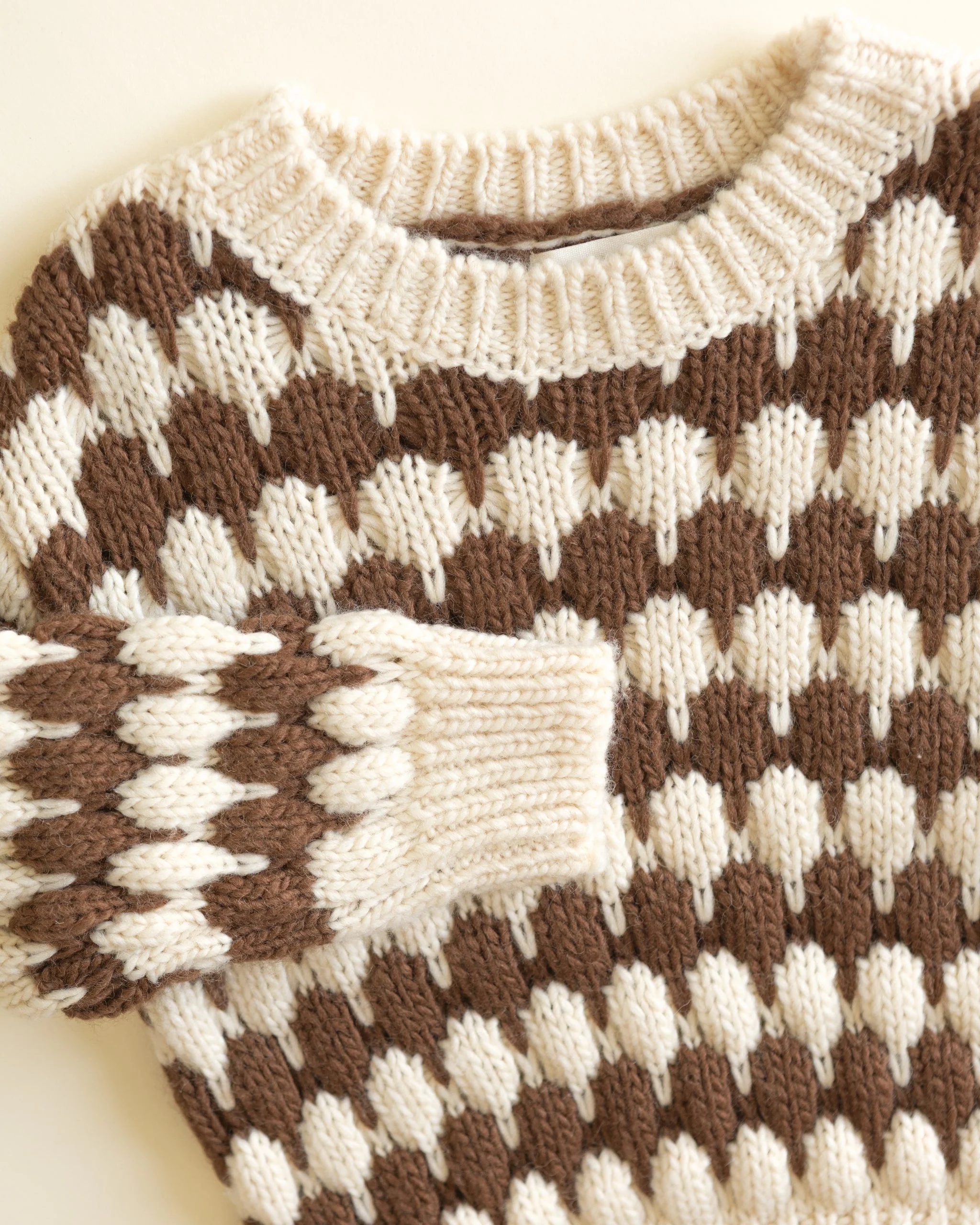 Shiloh Sweater || Brown Stripe - Image 2