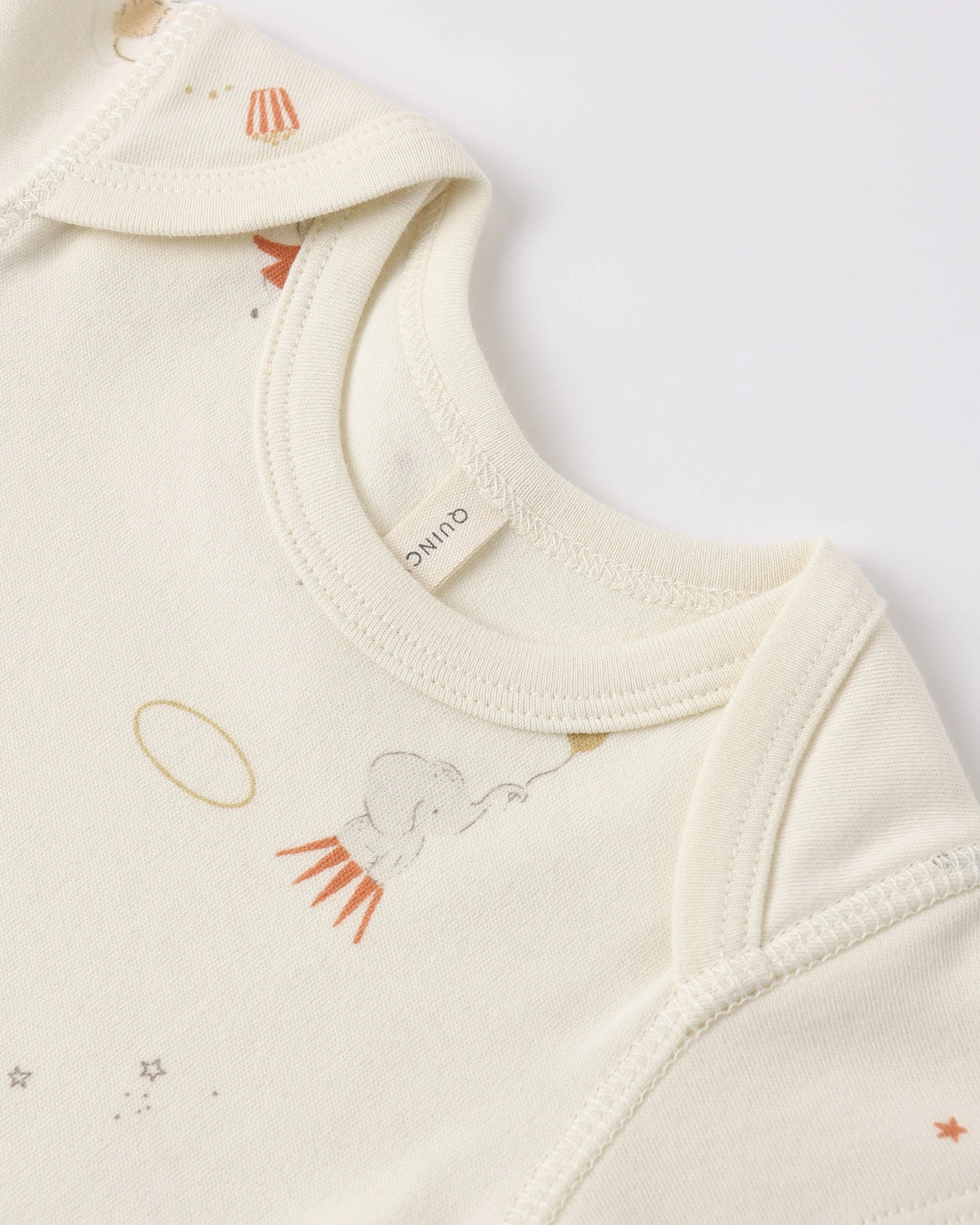 Short Sleeve Bodysuit Pack Carnival, Honey Stripe - Image 8