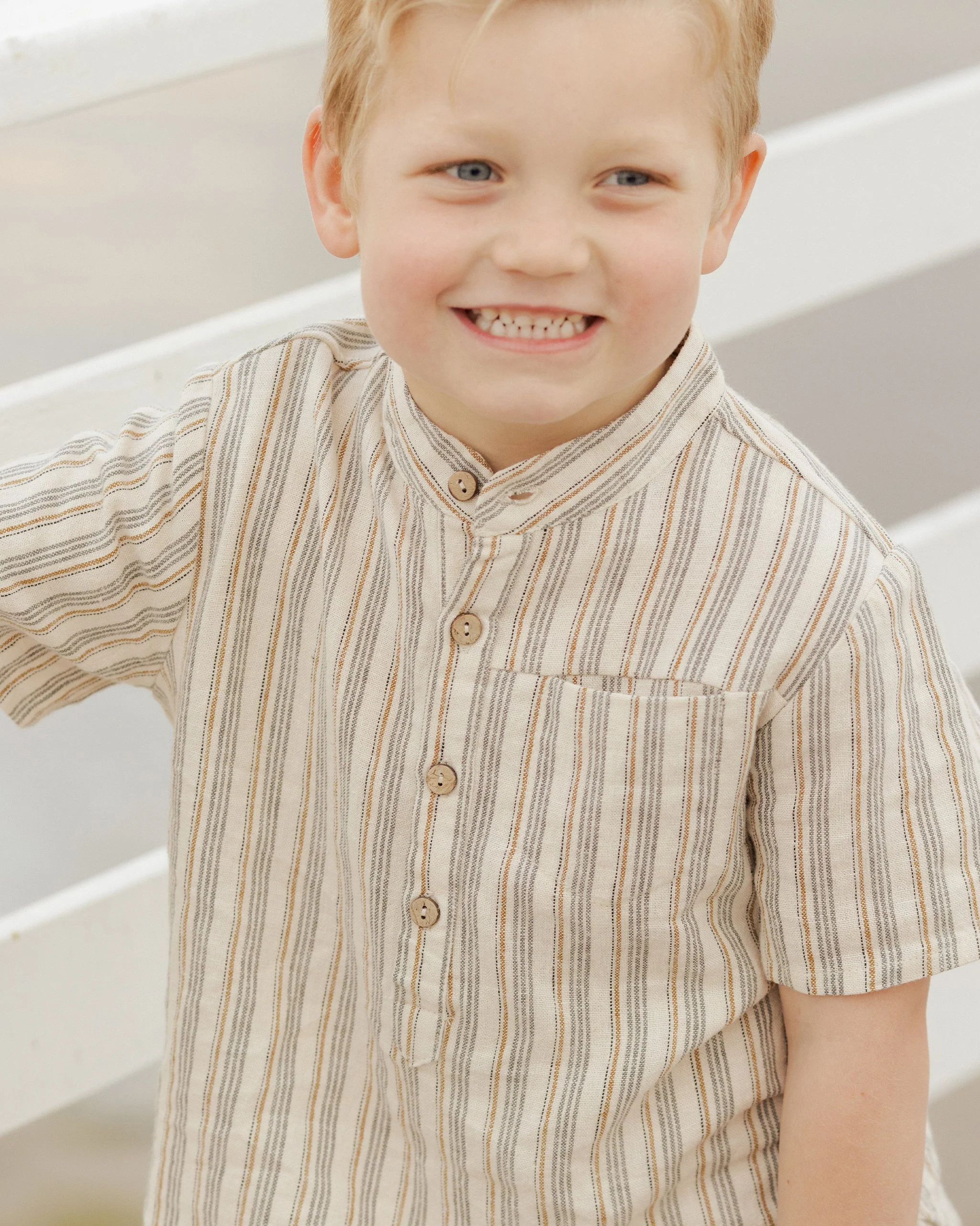 Mason Shirt || Nautical Stripe - Image 3