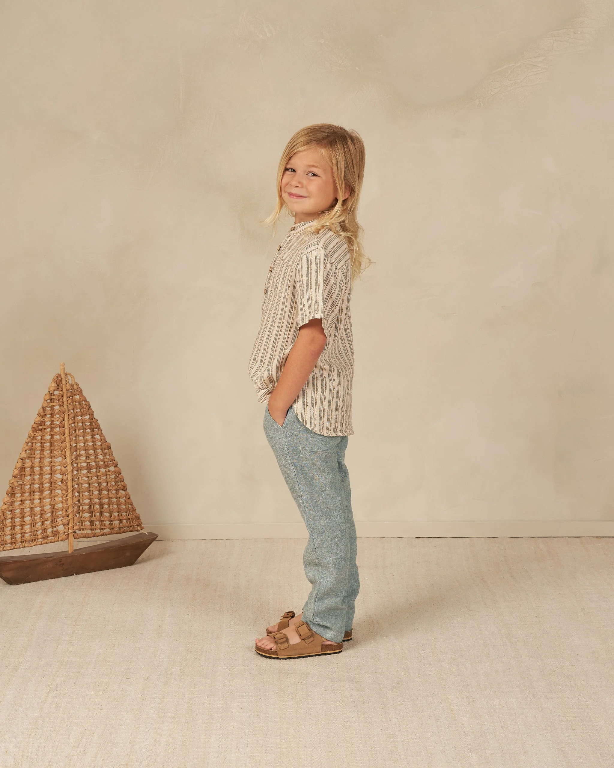 Mason Shirt || Nautical Stripe - Image 5