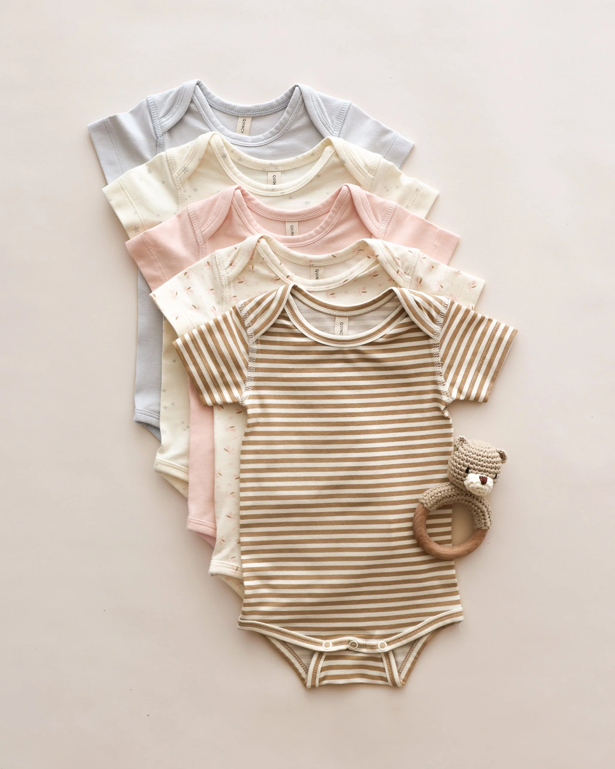 Short Sleeve One-Piece || Fog - Image 4