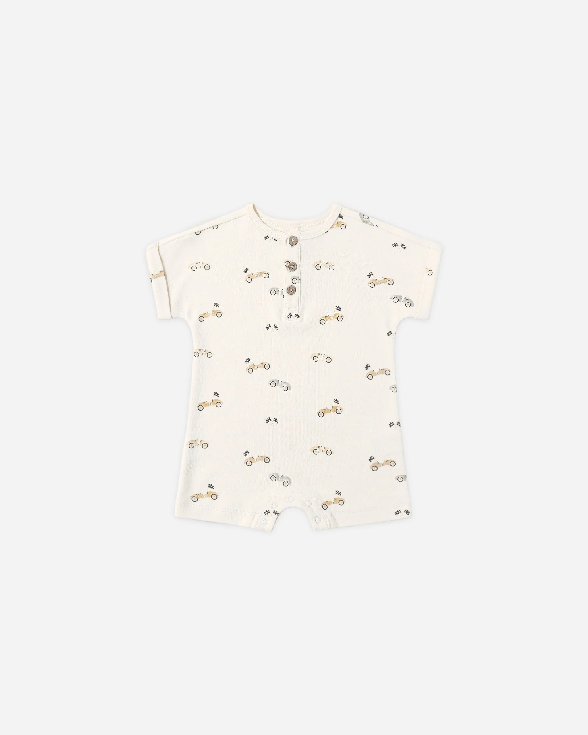 Short Sleeve One-Piece Race Car