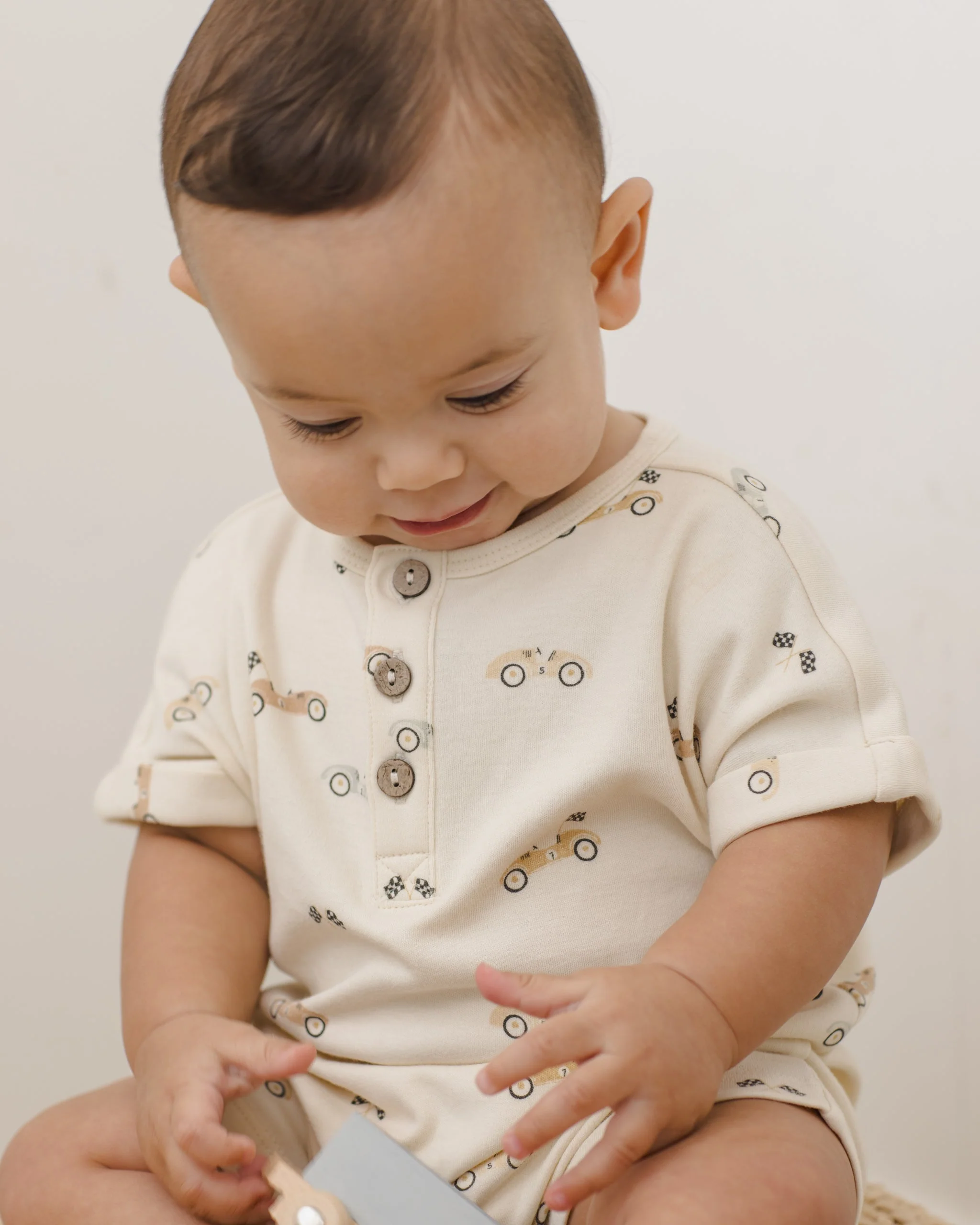 Short Sleeve One-Piece Race Car - Image 3