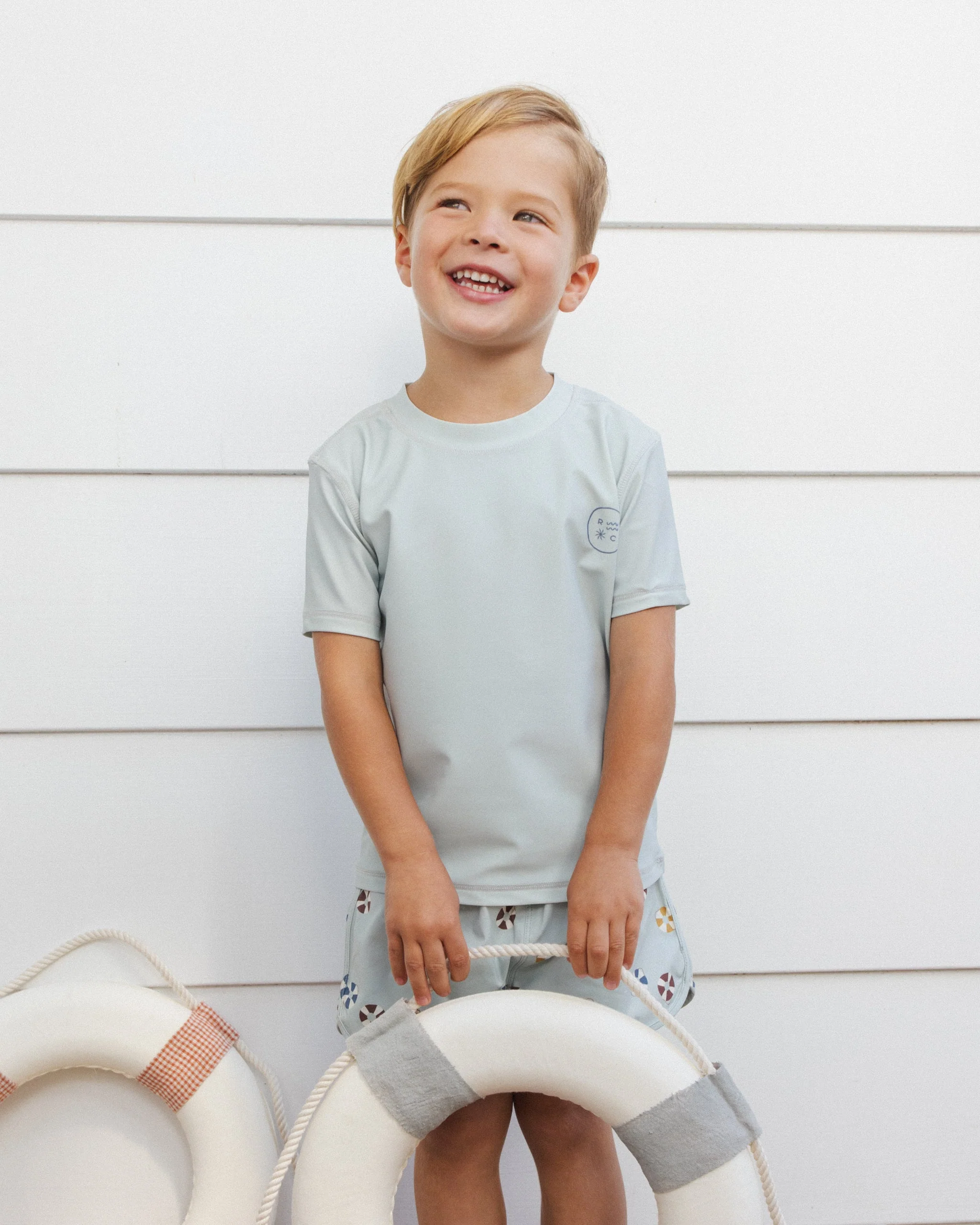 Short Sleeve Rashguard Seafoam - Image 4