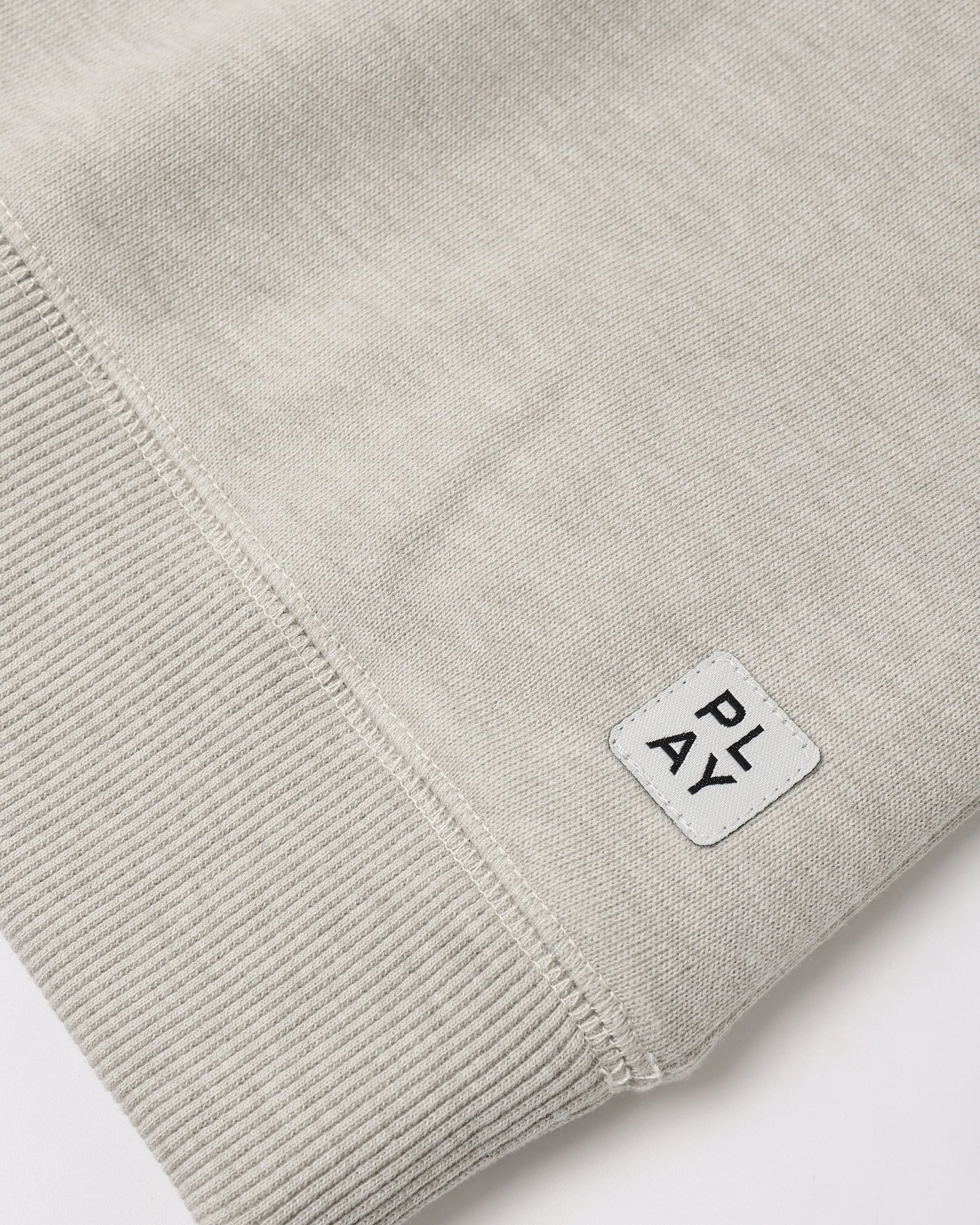 Short Sleeve Sweatshirt Heathered Oatmeal - Image 5