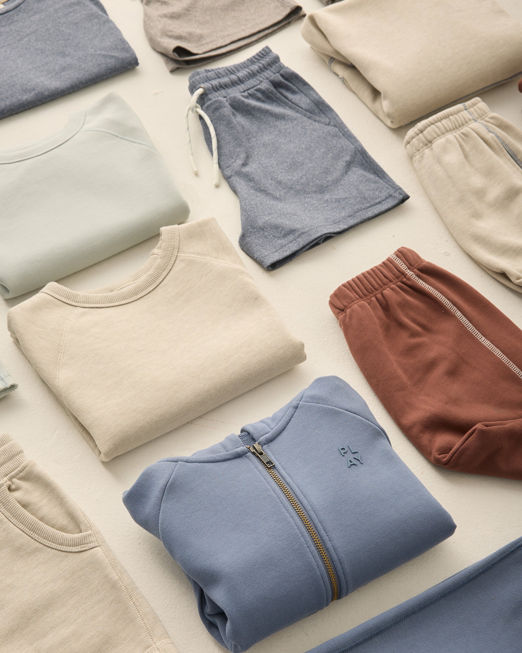 Short Sleeve Sweatshirt Heathered Oatmeal - Image 6