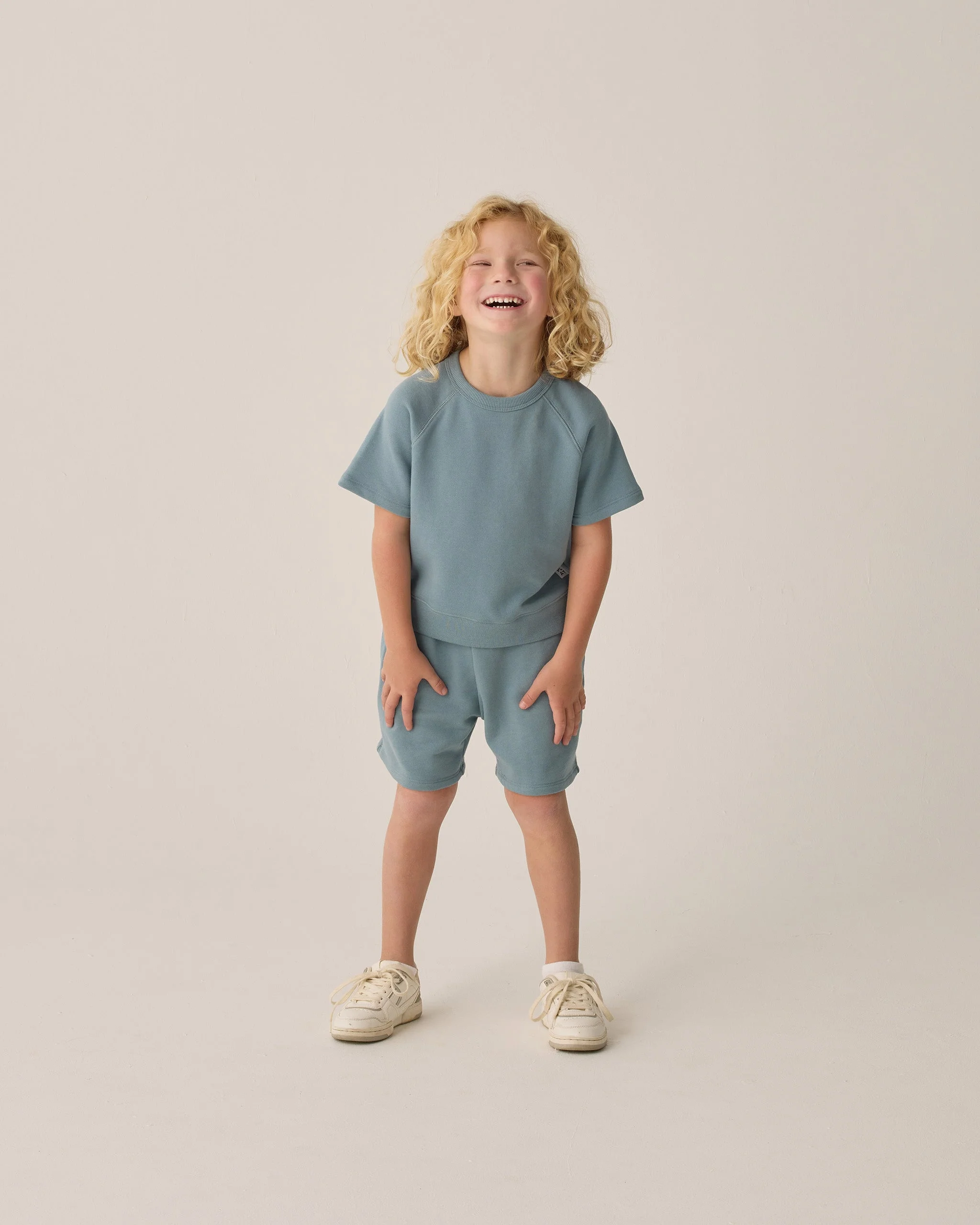 Short Sleeve Sweatshirt || Ocean - Image 3