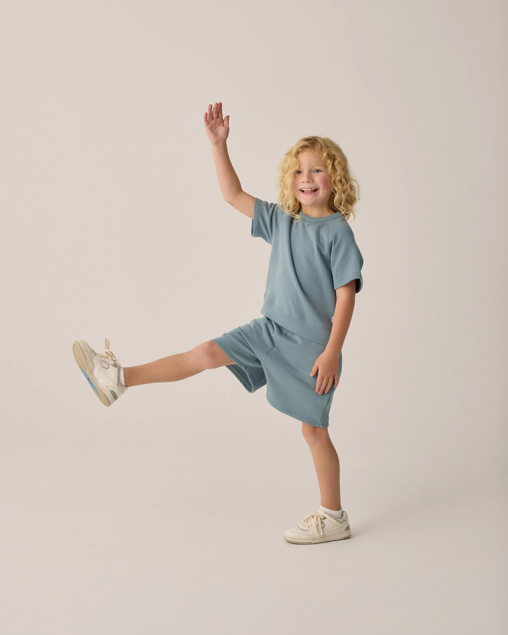 Short Sleeve Sweatshirt || Ocean - Image 4