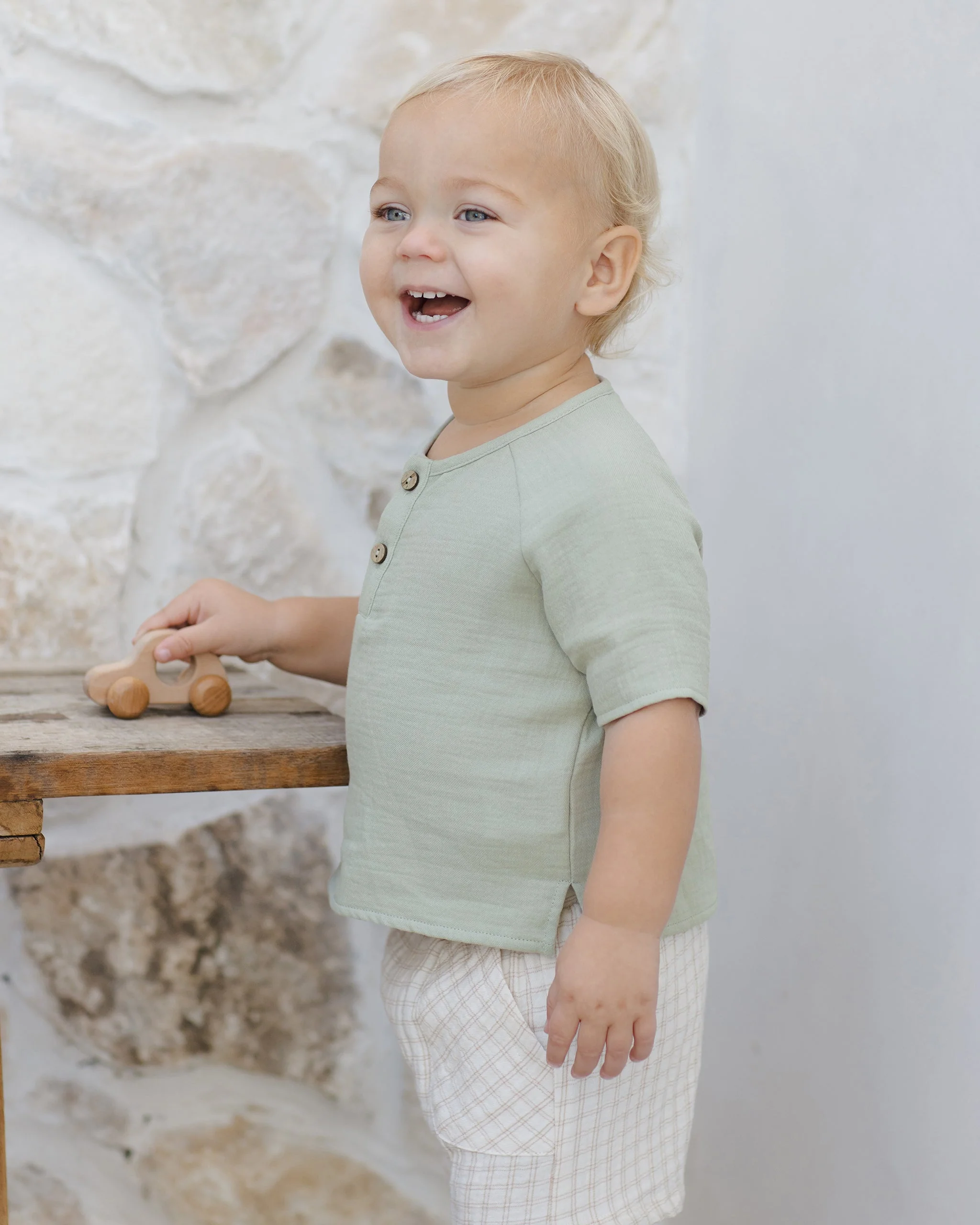 Short Sleeve Zion Shirt || Sage - Image 3