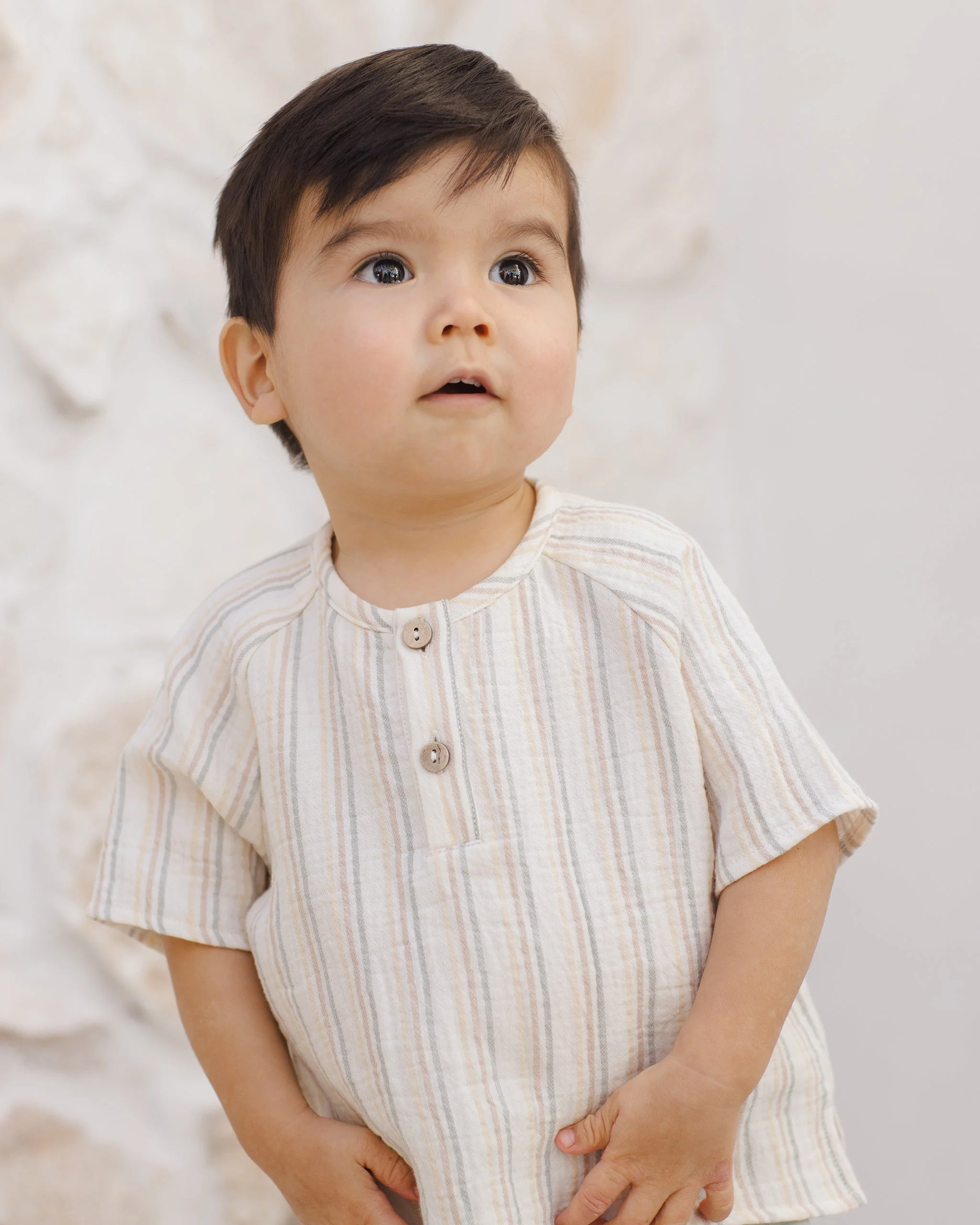 Short Sleeve Zion Shirt || Summer Stripe - Image 2