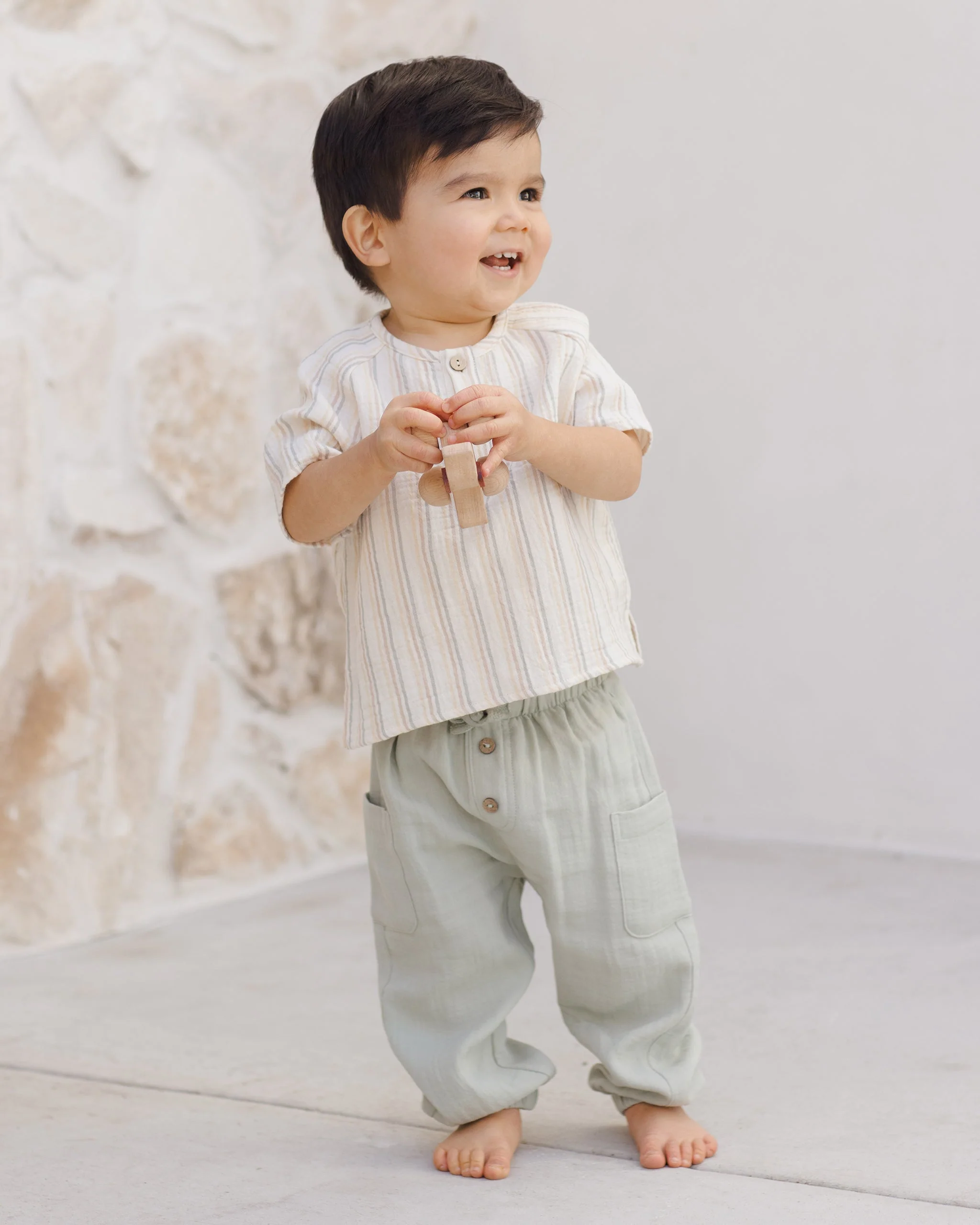 Short Sleeve Zion Shirt || Summer Stripe - Image 4