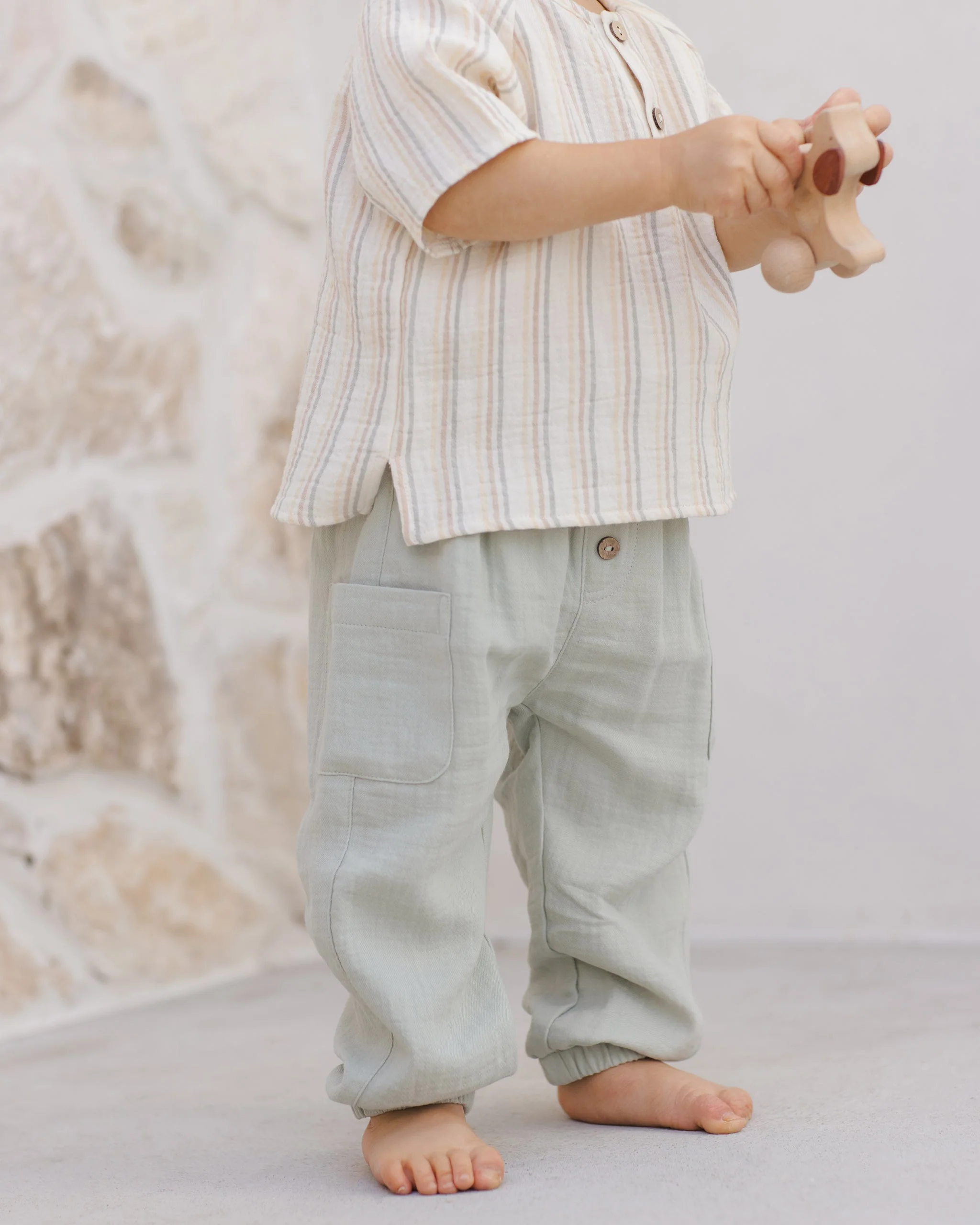 Short Sleeve Zion Shirt || Summer Stripe - Image 5