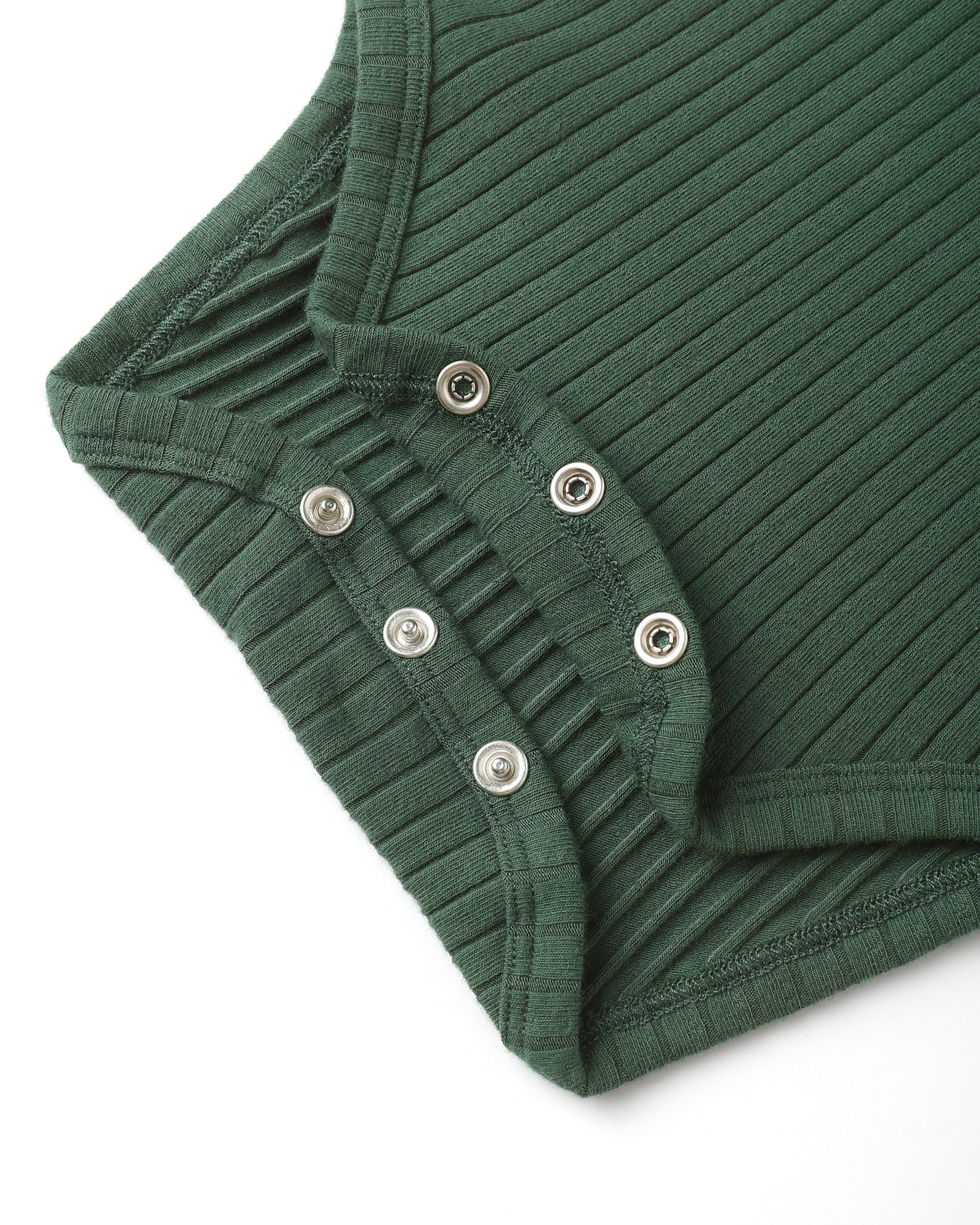 Shoulder Ruffle Bodysuit || Green - Image 5