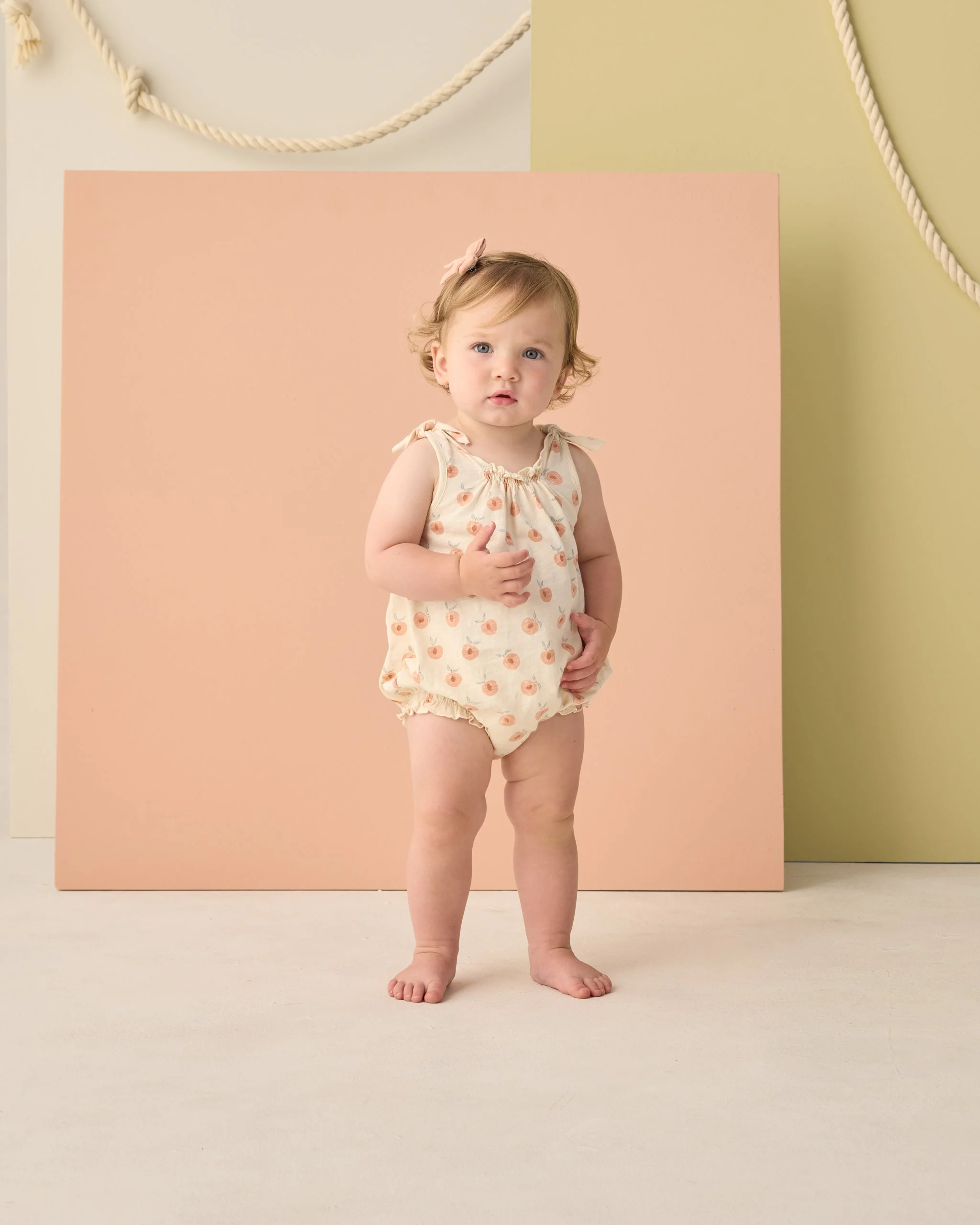 Shoulder Tie Bubble Peaches - Image 3