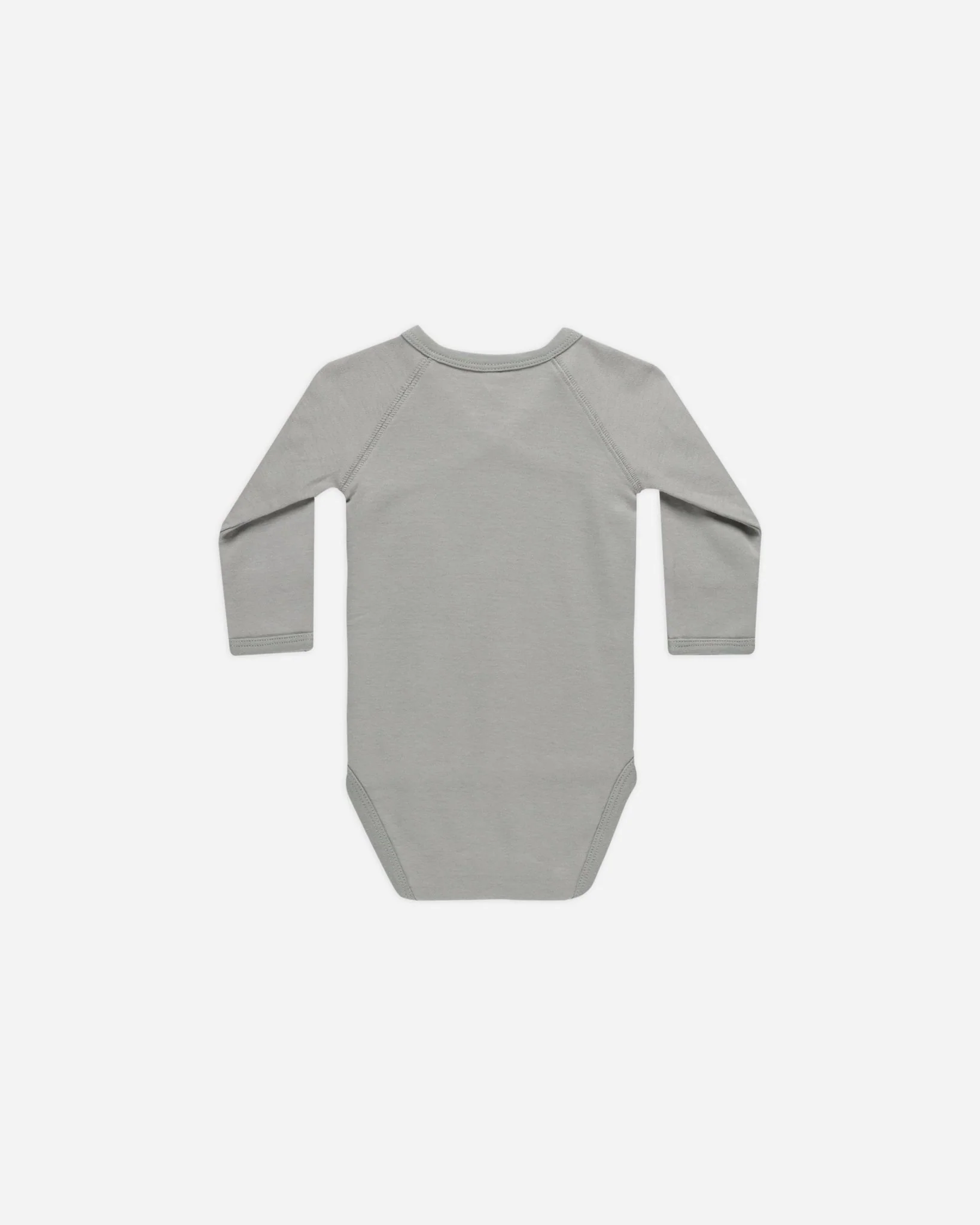 Side Snap Bodysuit || Dusty Blue - Image 2