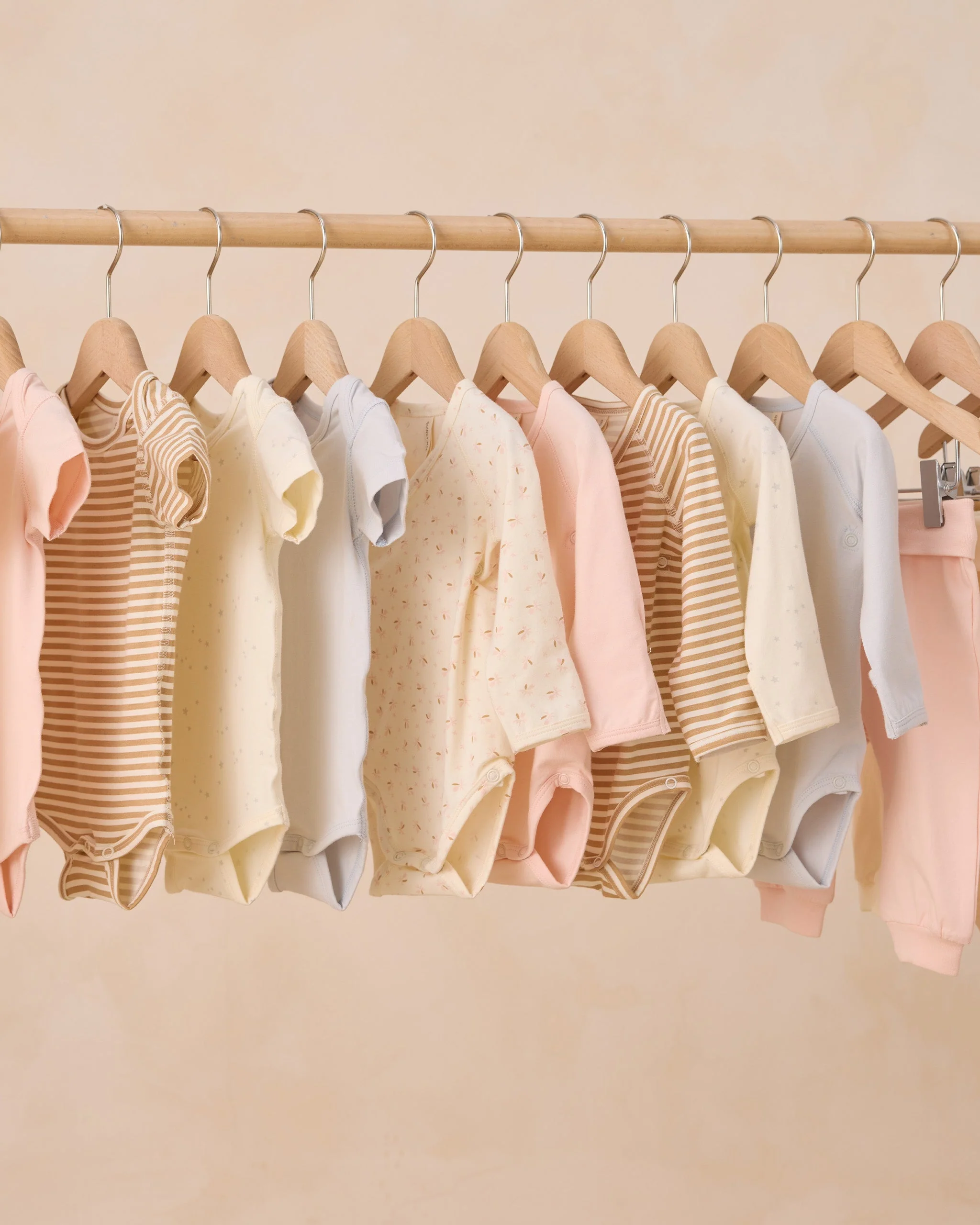 Side Snap Bodysuit || Honey Stripe - Image 5