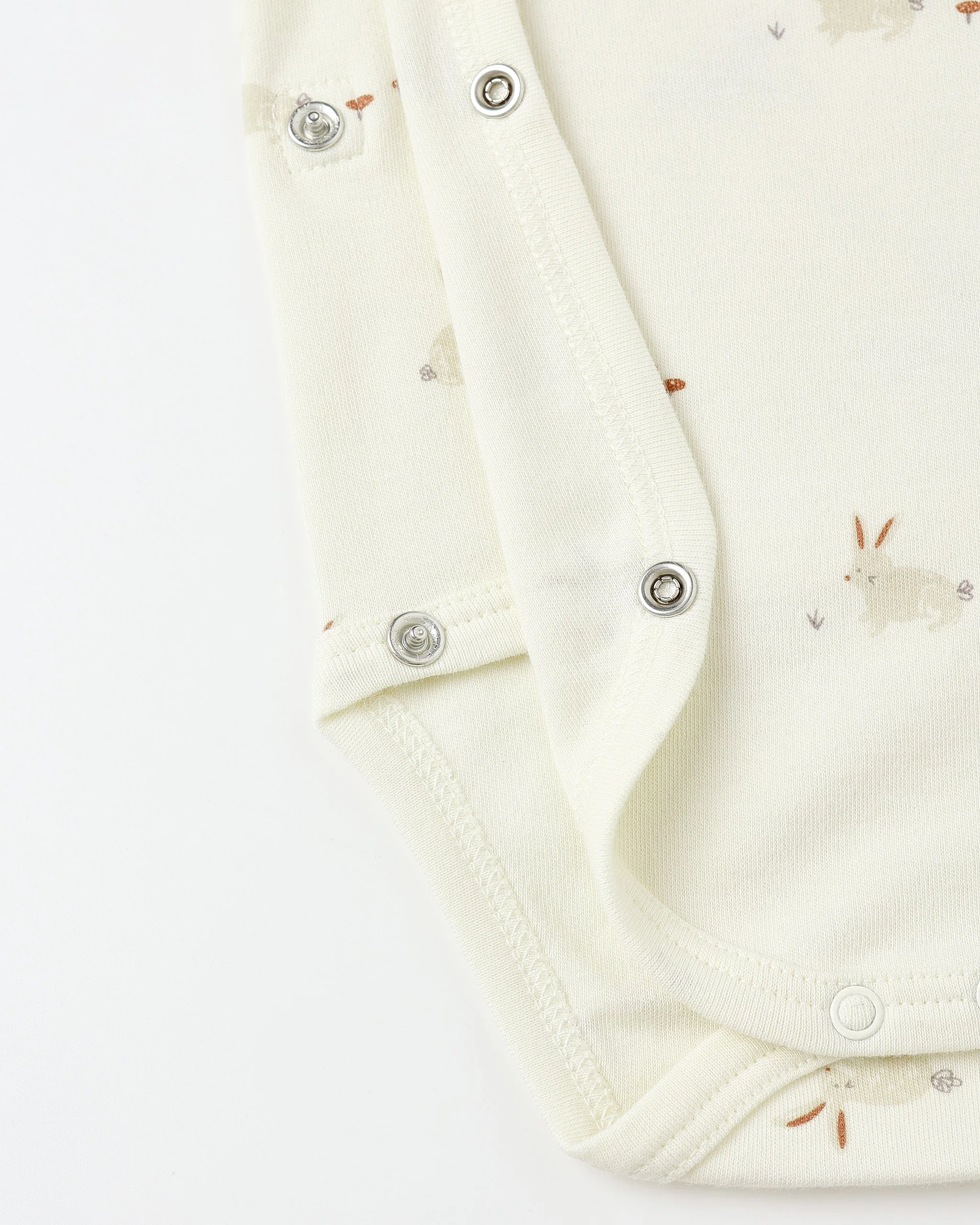 Side Snap Bodysuit + Pant Set || Bunnies - Image 3