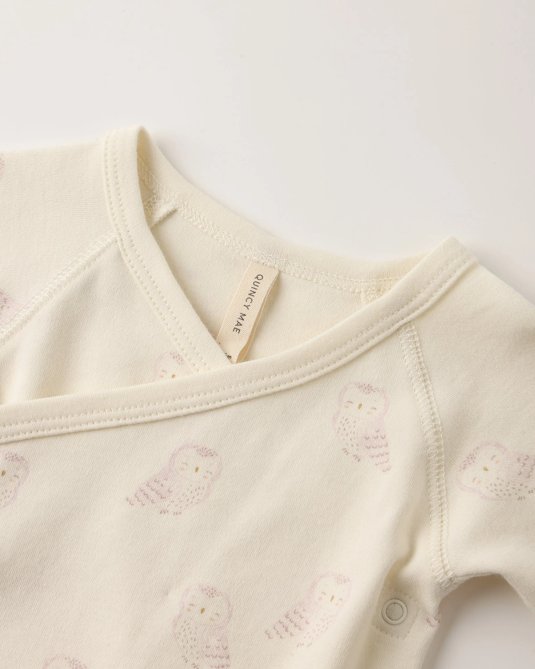 Side Snap Bodysuit + Pant Set || Snow Owls - Image 6