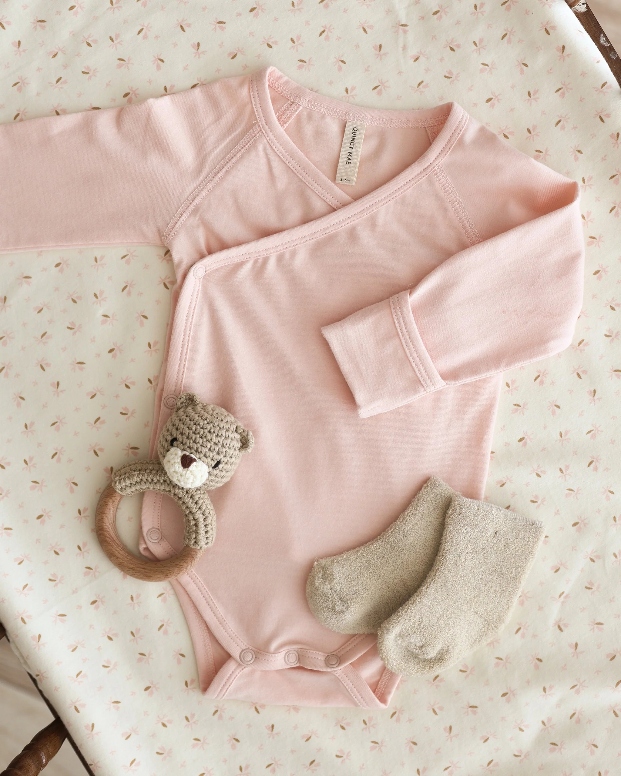 Side Snap Bodysuit || Petal - Image 5