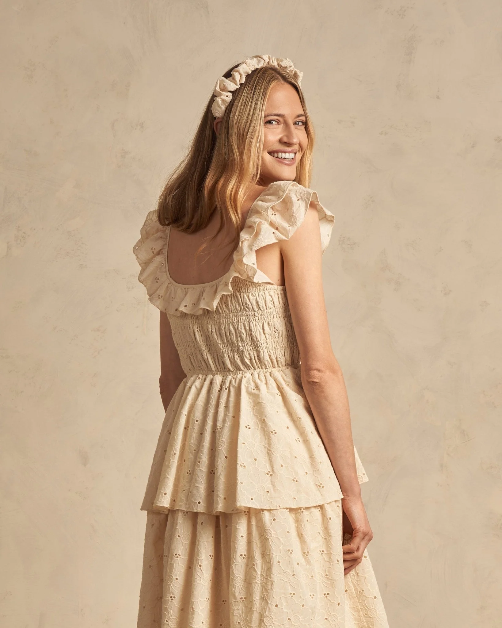 Sienna Dress | Daisy Eyelet - Image 3